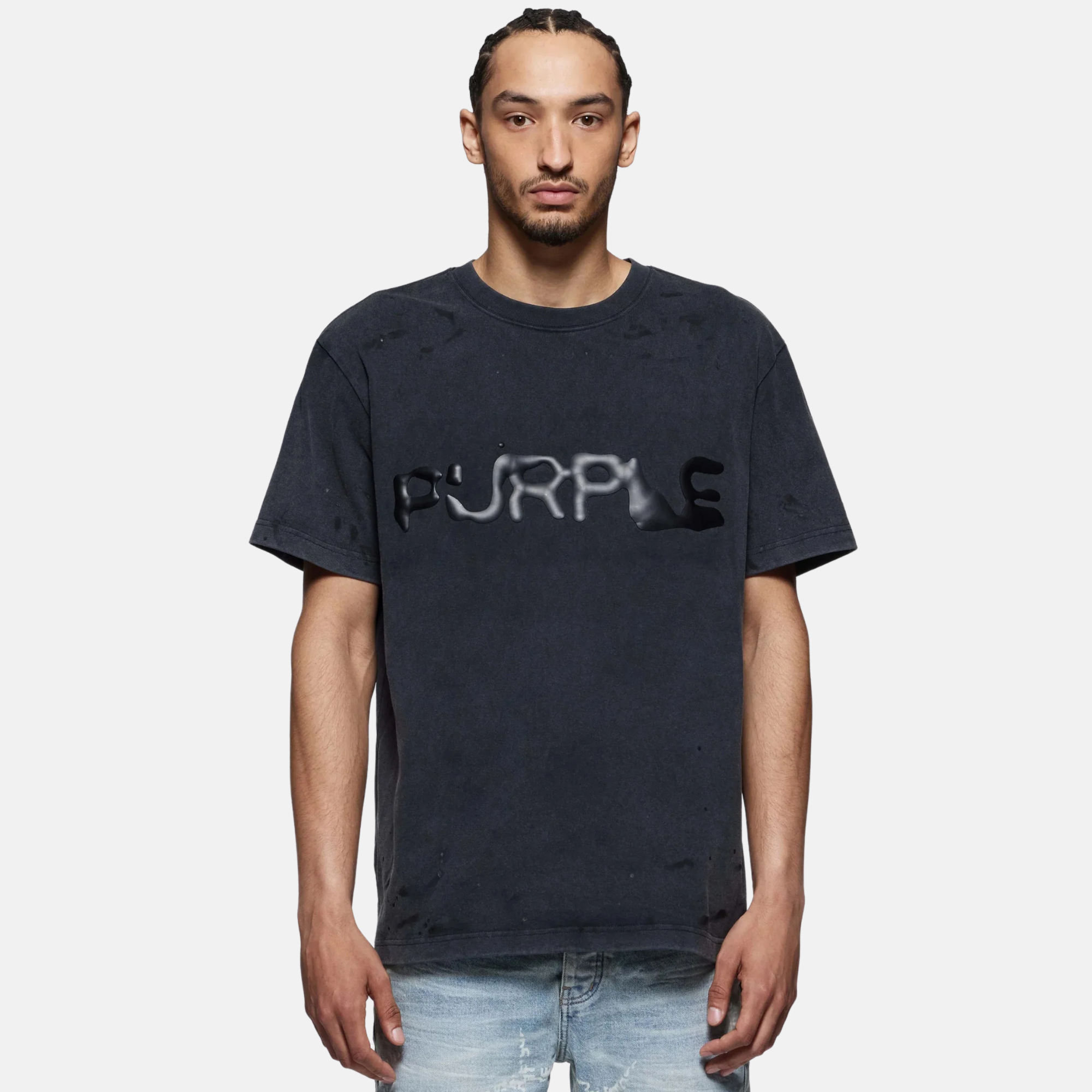 Purple Brand Liquid Wordmark T-Shirt – Puffer Reds Purple Brand Liquid Wordmark T-Shirt – Puffer Reds