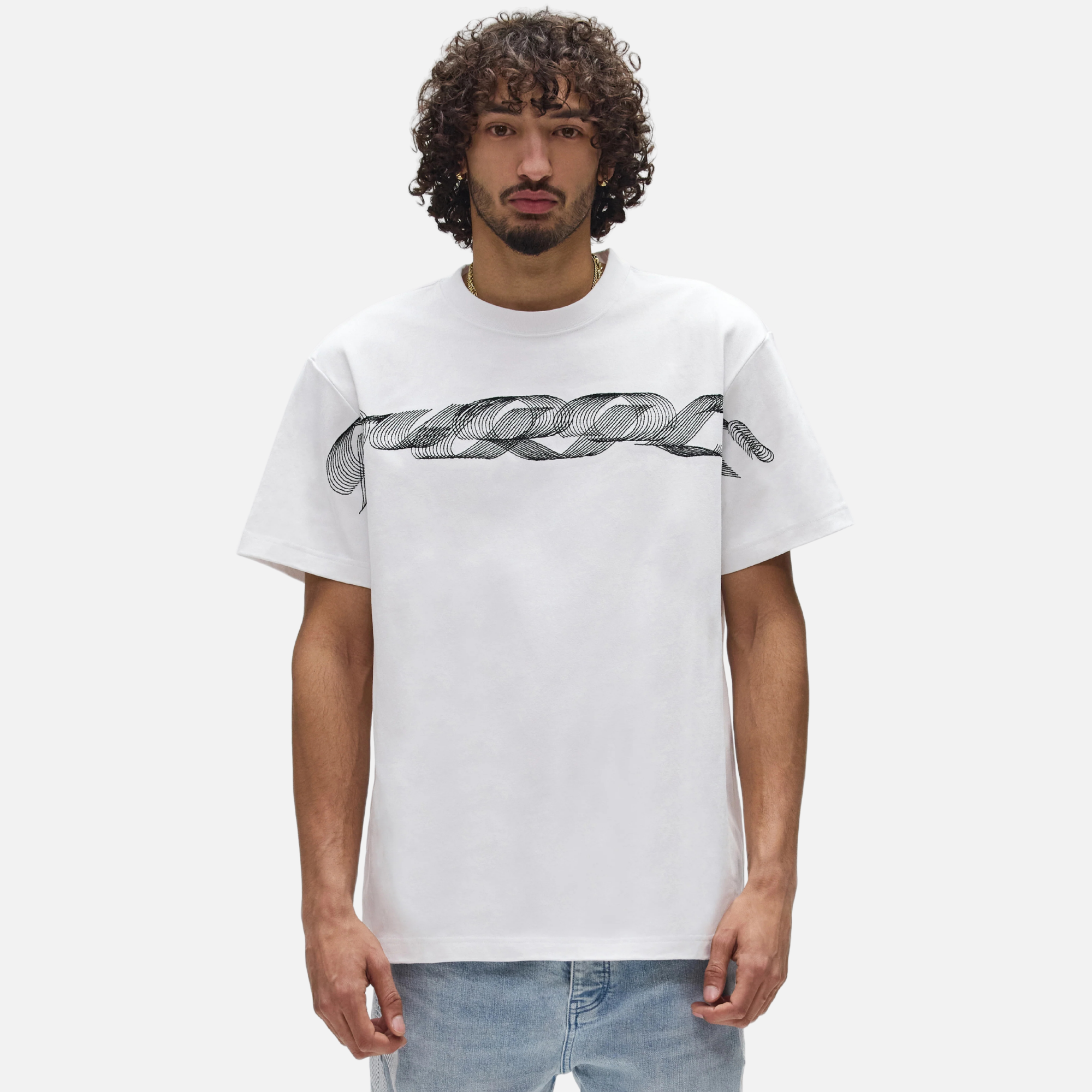 Purple Brand Ribbon T-Shirt