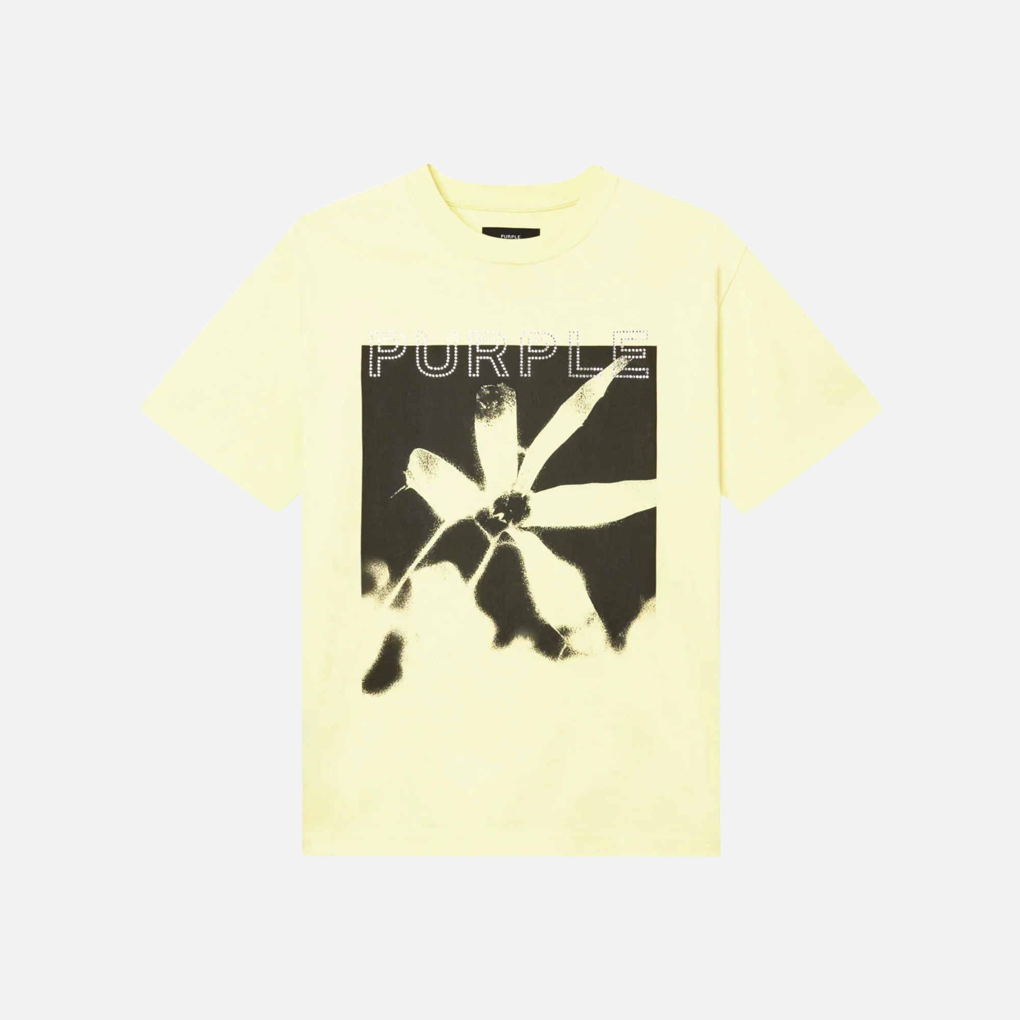 Purple Brand Yellow Wax Crush T-Shirt