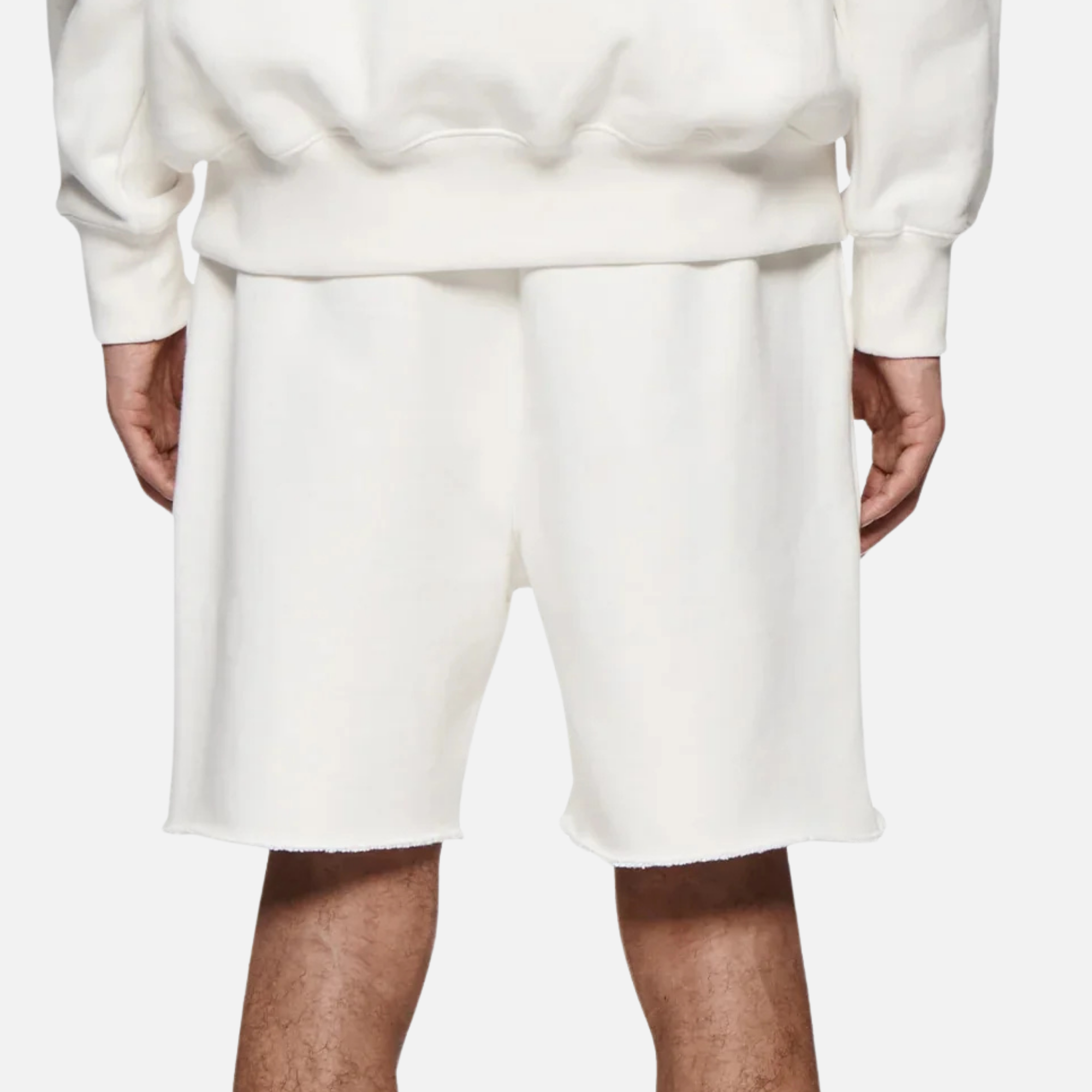 Purple Brand Off White Basic Sweatshorts