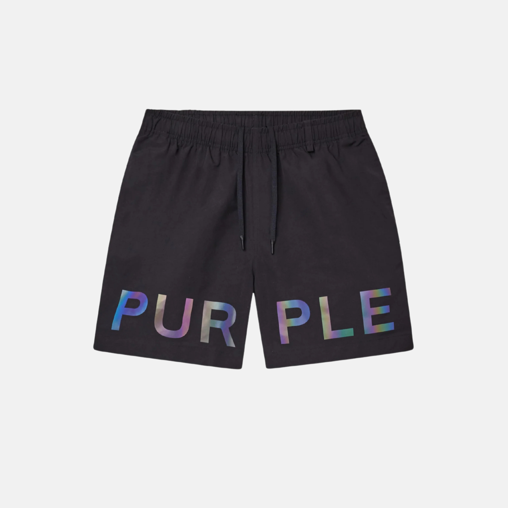 Purple Brand Holographic Swim Shorts
