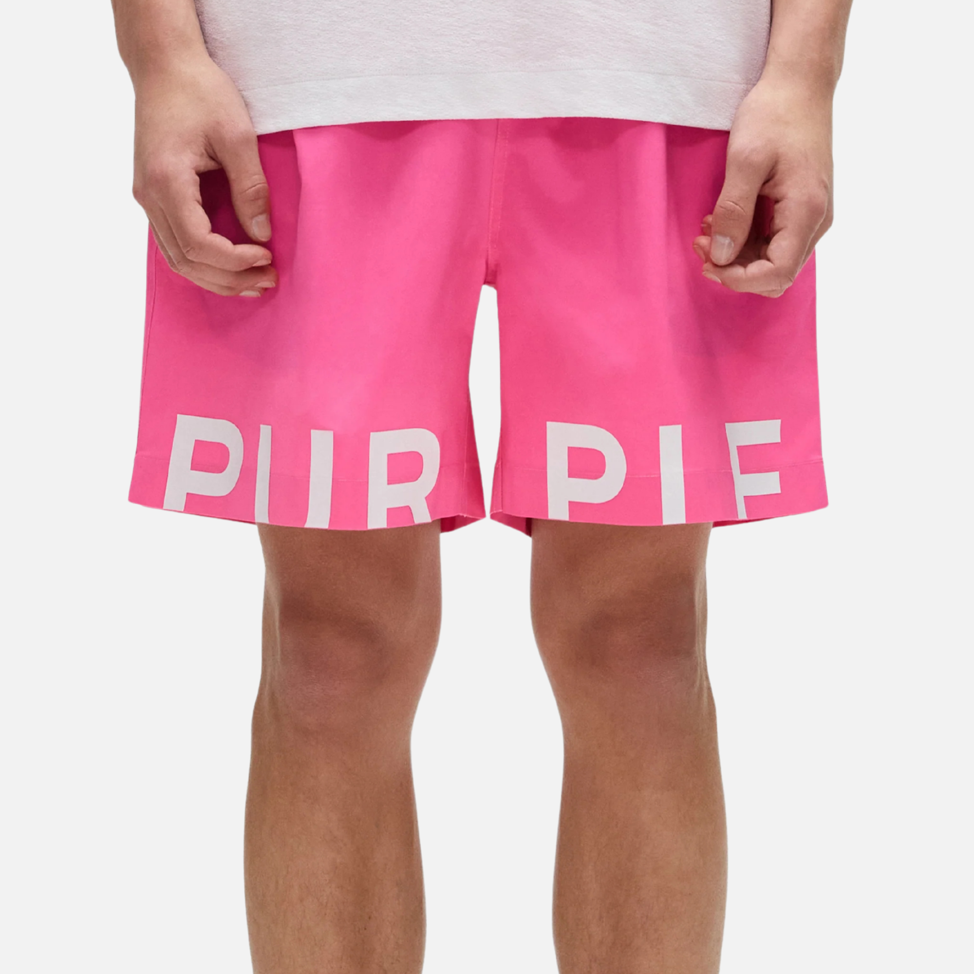 Purple Brand Bright Pink All Round Shorts