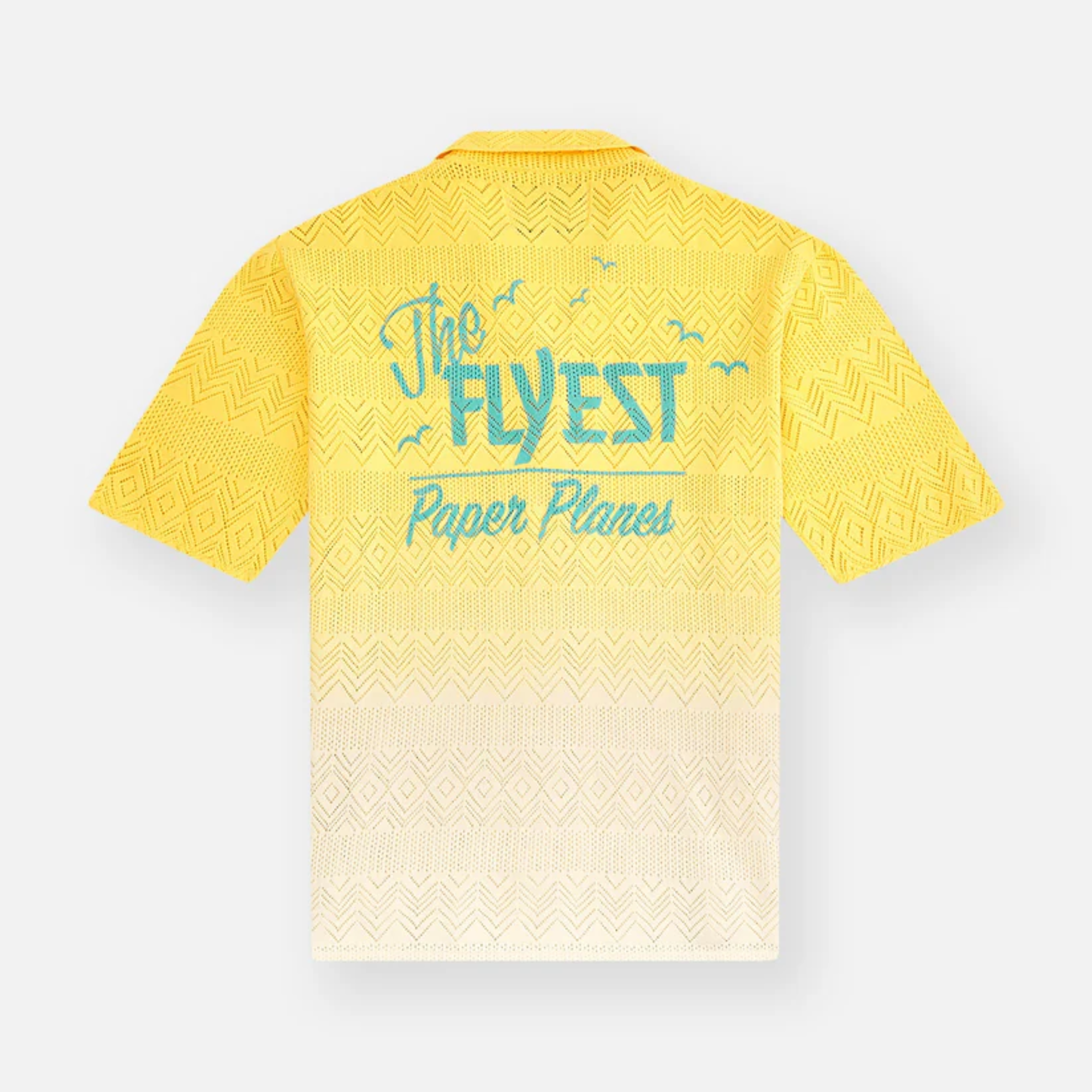 Paper Planes The Flyest Crotchet Button Down Shirt