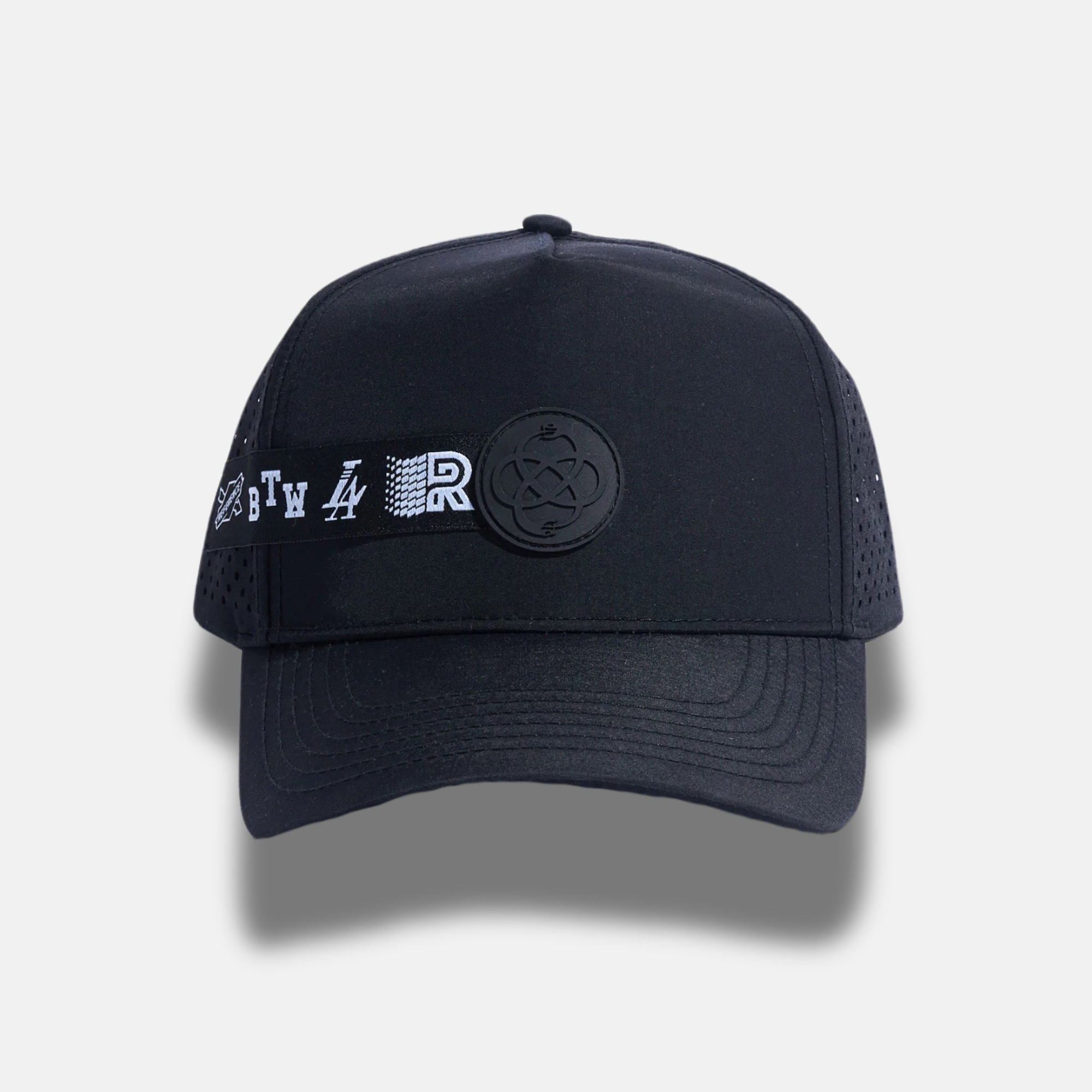 Reference Black Aqualite Tag Snapback Hat