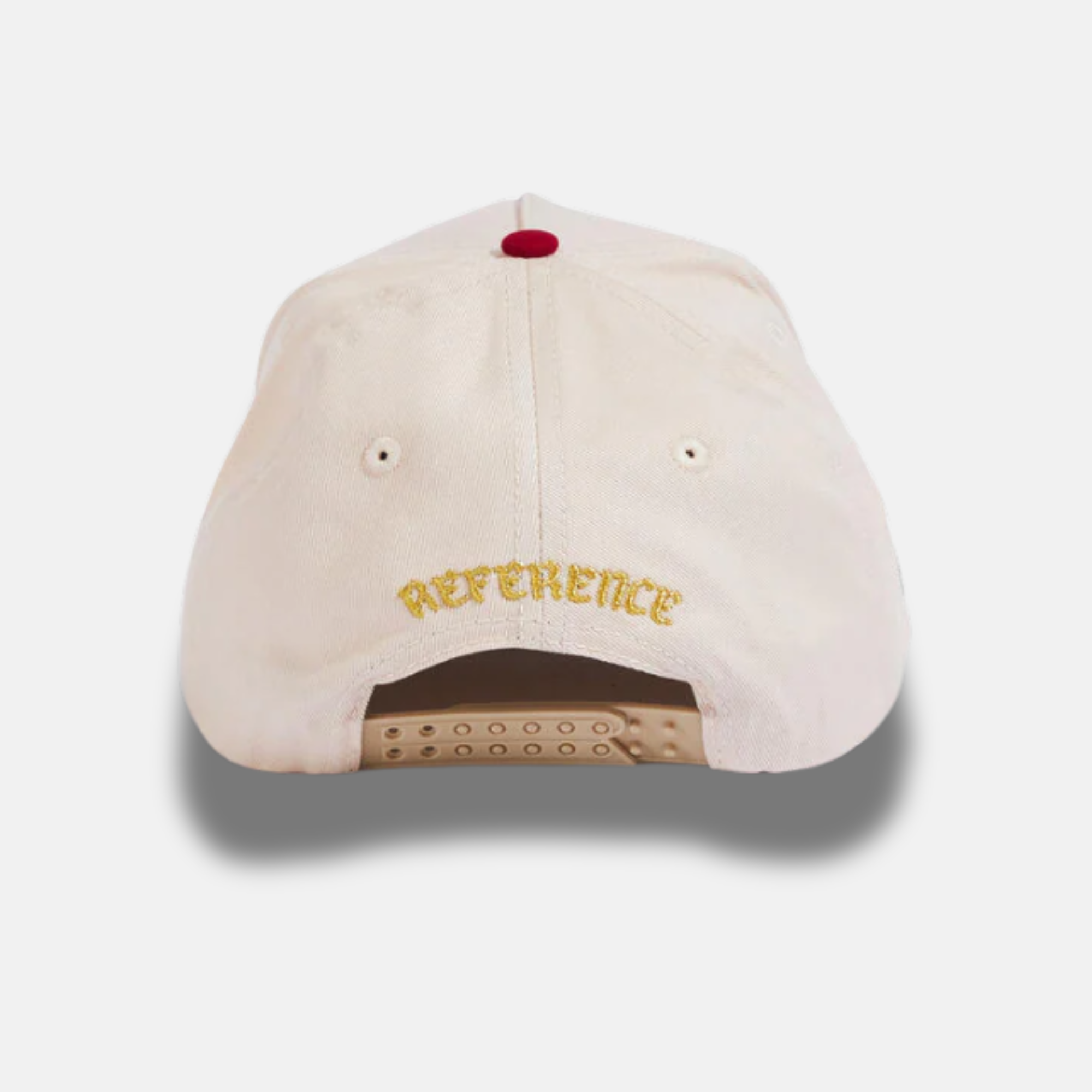 Reference Cream Red Cardibacks Snapback Hat