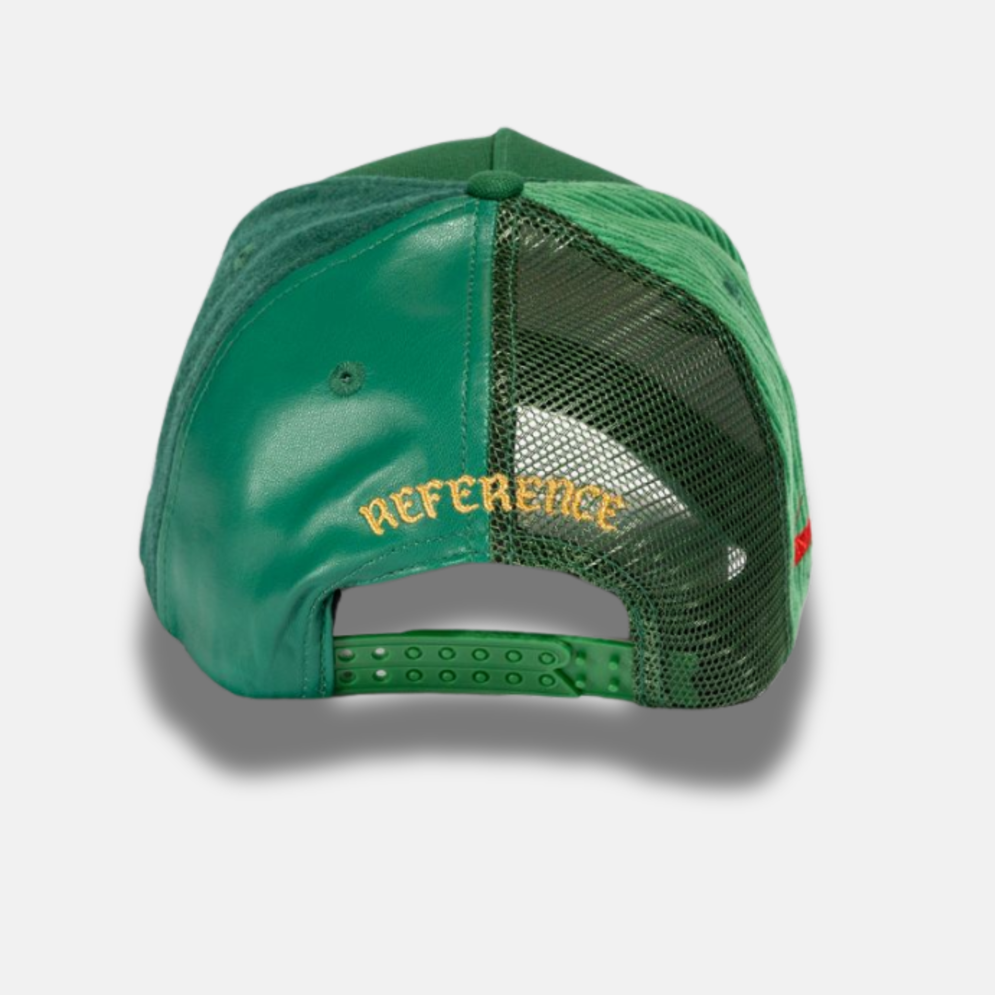 Reference Green Oak A's Multi Panel Snapback Hat