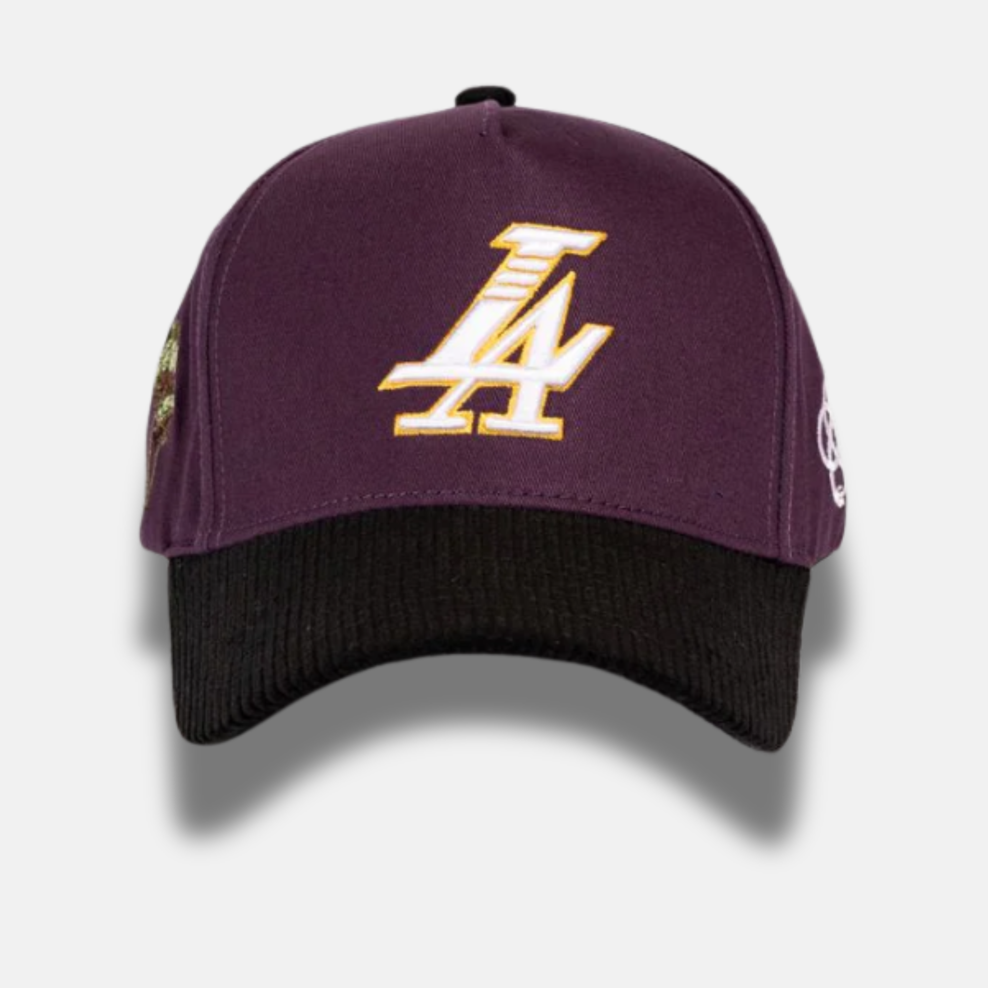 Reference Purple Paradise LA Corduroy Brim Snapback Hat