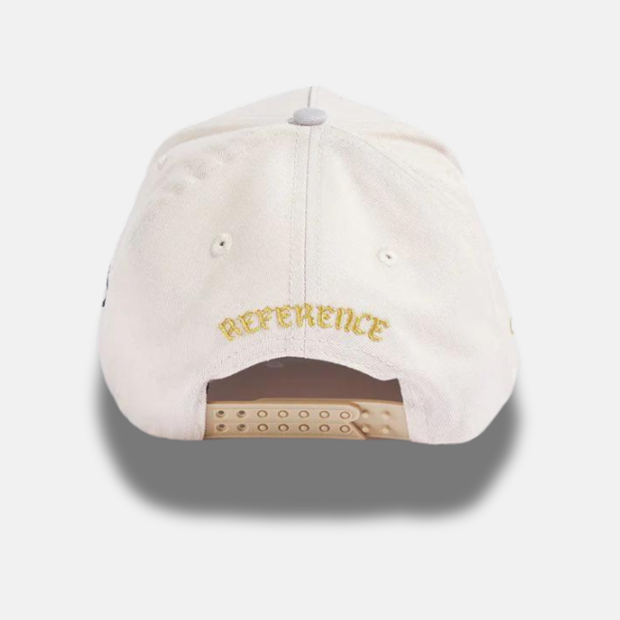 Reference Cream Silver Knaiders Snapback Hat