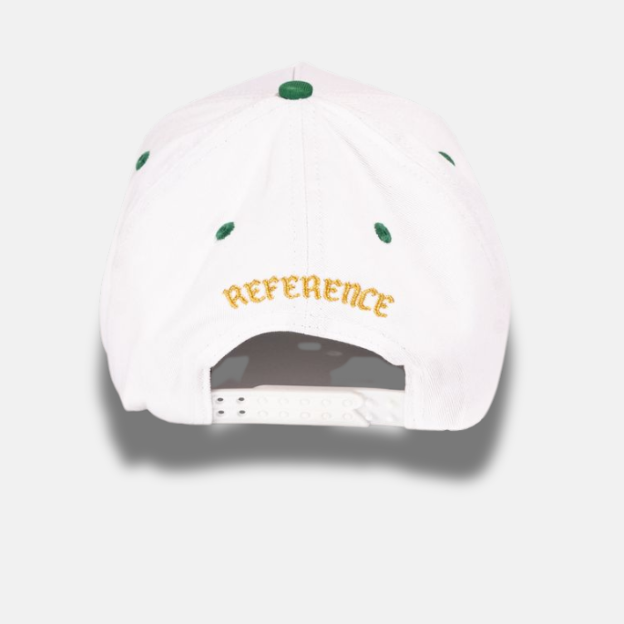 Reference White Green Vintage Philly Snapback Hat