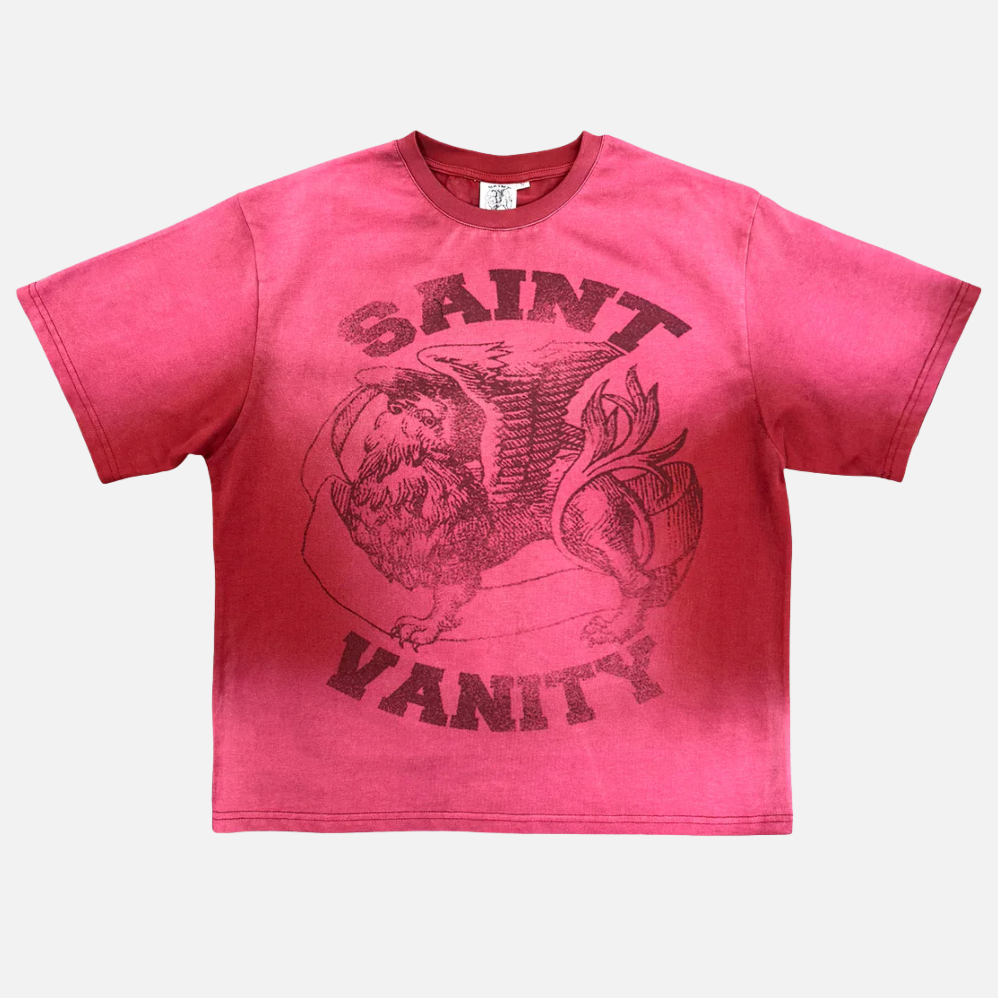 Saint Vanity Red Griffin T-Shirt