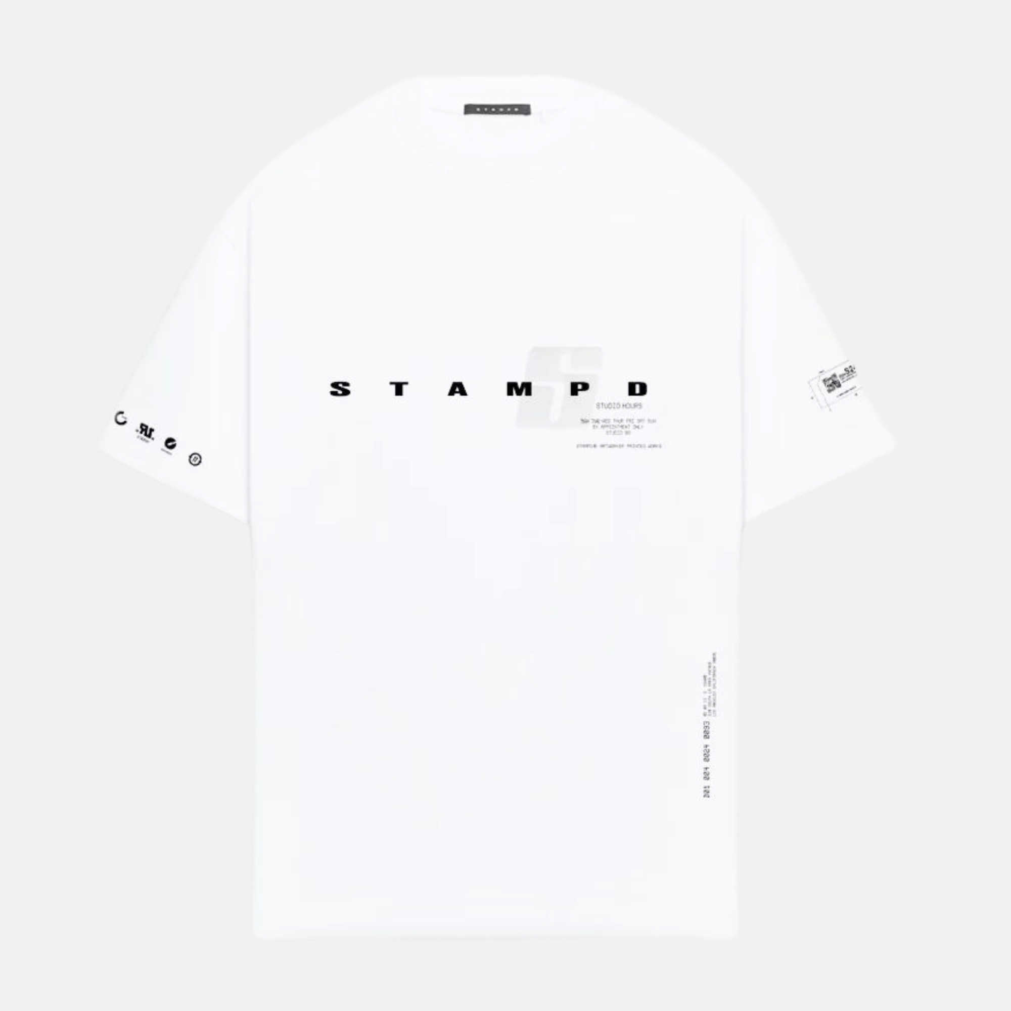 Stampd S24 Summer Transit Relaxed White T-Shirt – Puffer Reds Stampd S24 Summer Transit Relaxed White T-Shirt – Puffer Reds