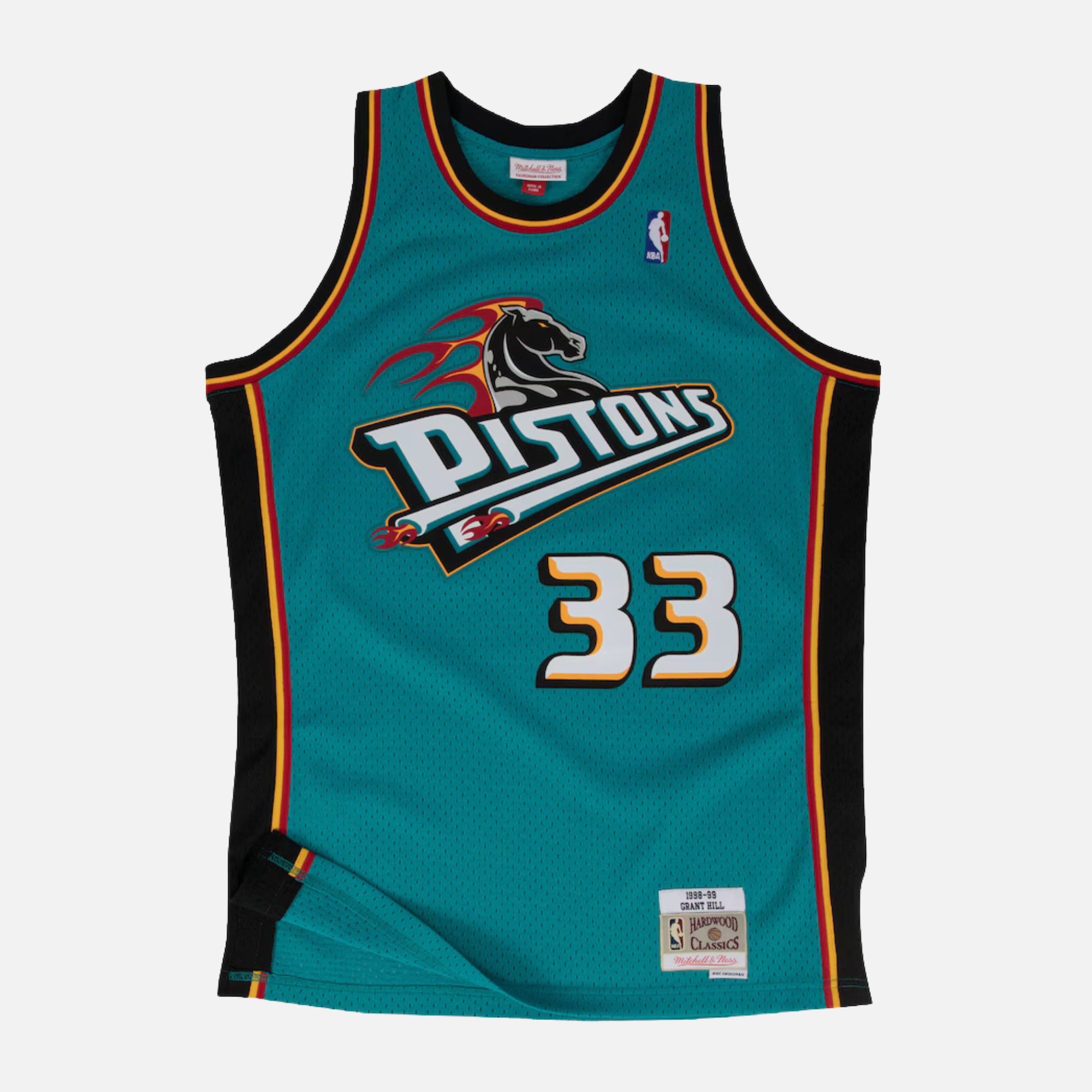 Mitchell & Ness NBA Detroit Pistons Grant Hill 1998 Swingman Jersey