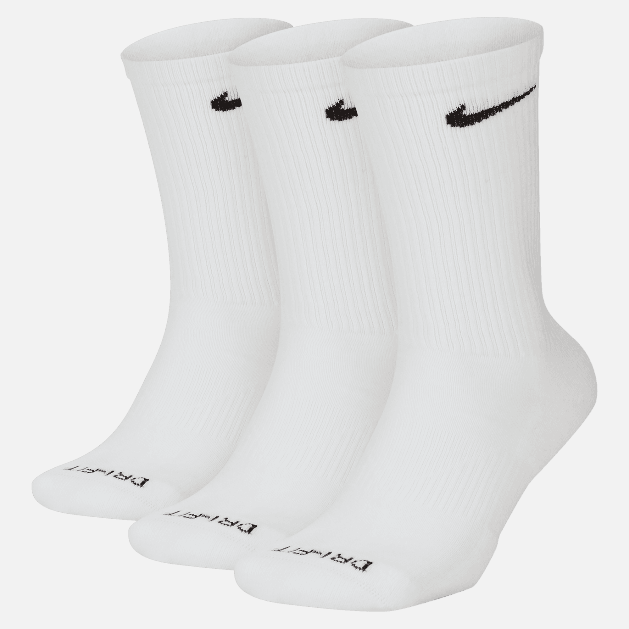 Nike Everyday Plus Crew Socks White