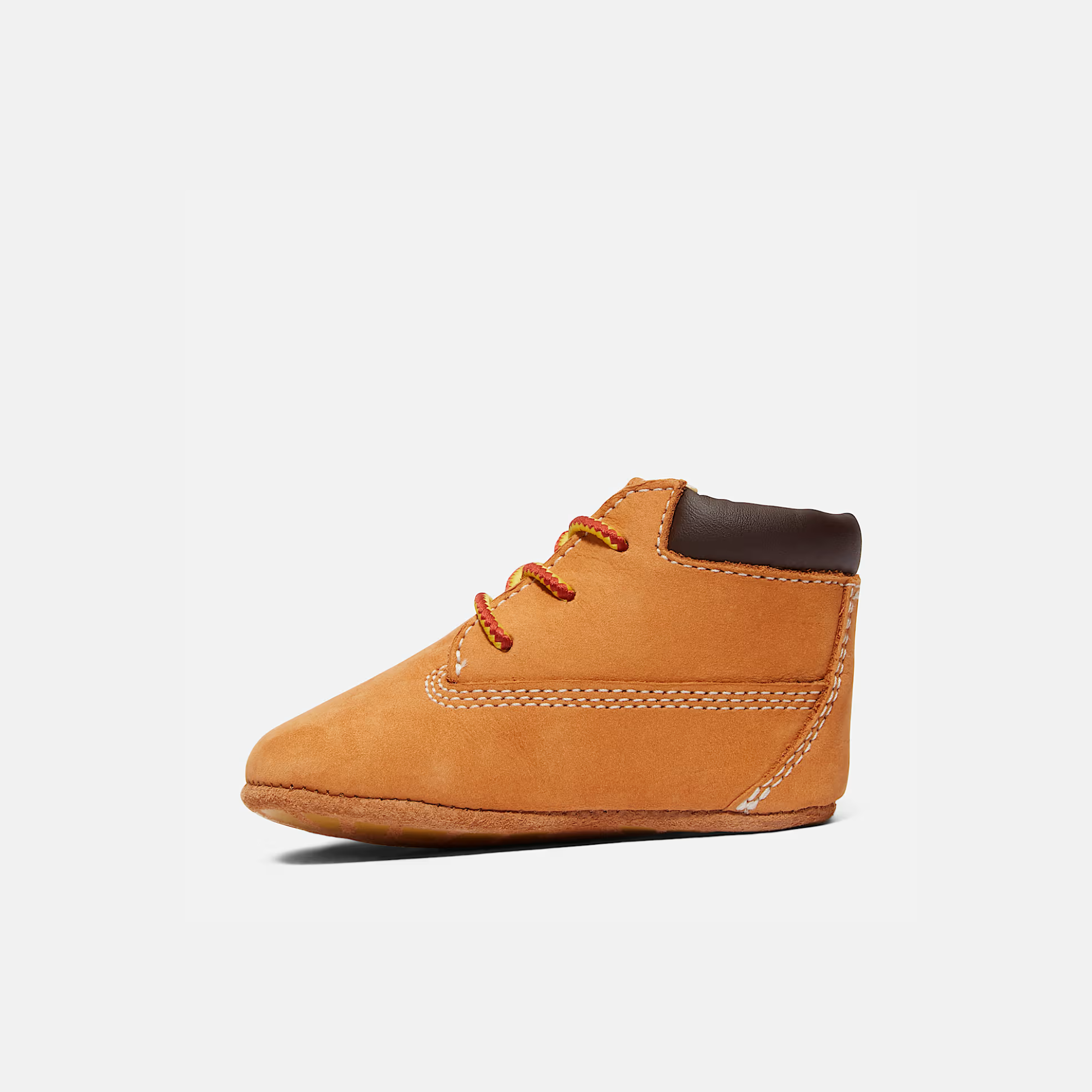 Timberland Kids' Infant Crib Bootie With Hat Set Wheat