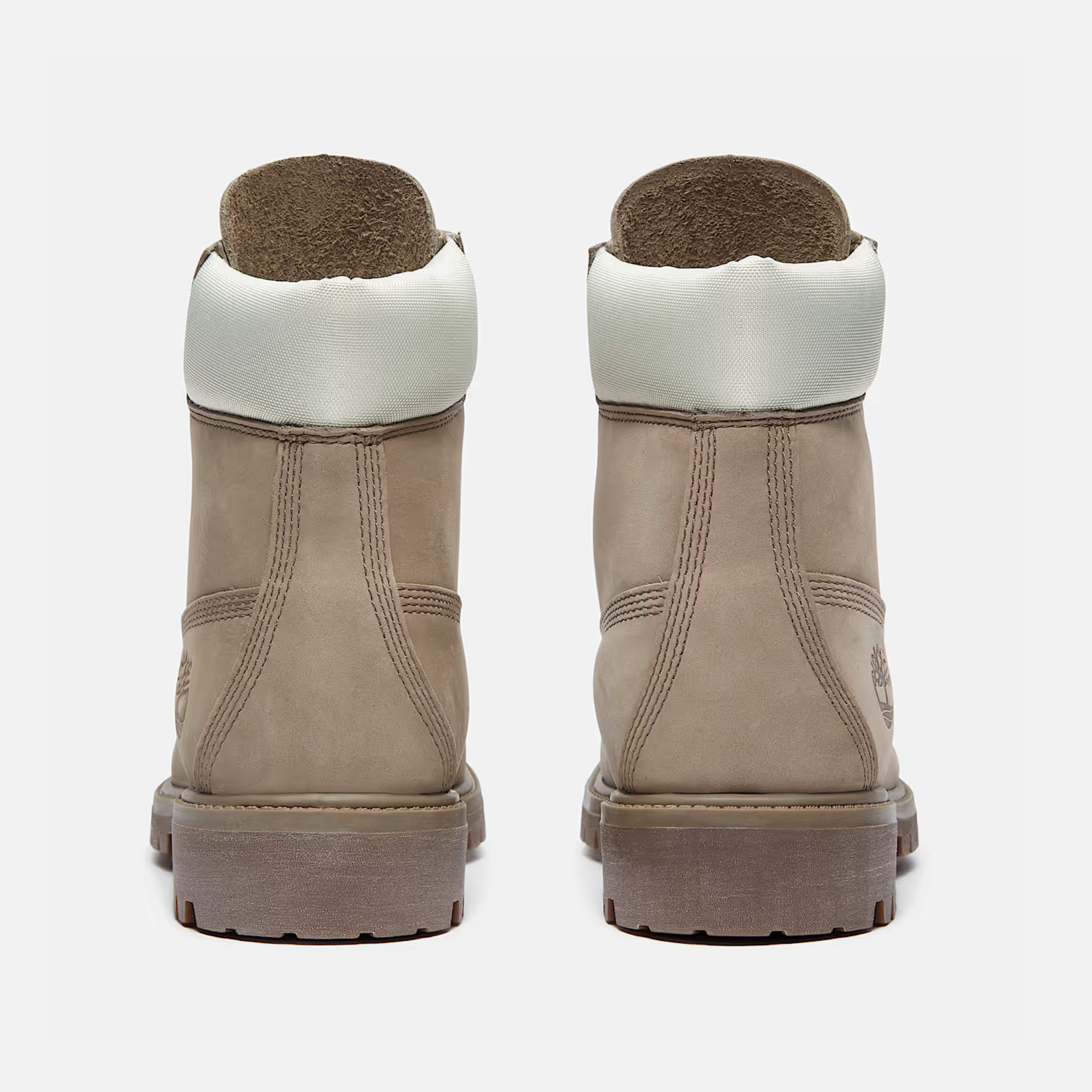 Timberland Premium 6-Inch Waterproof Light Green Grey Nubuck Boots