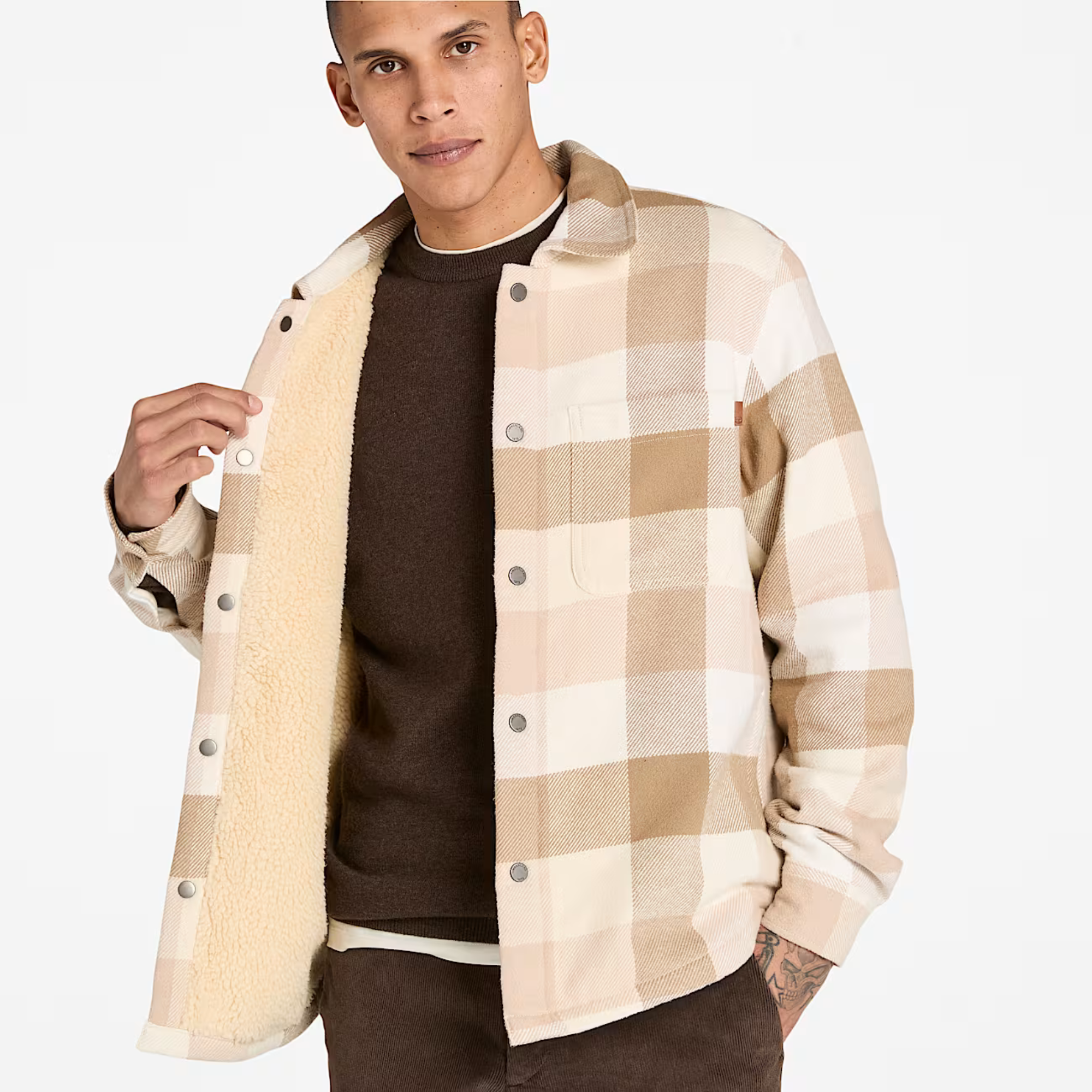 Timberland High Pile Lined Angora Overshirt