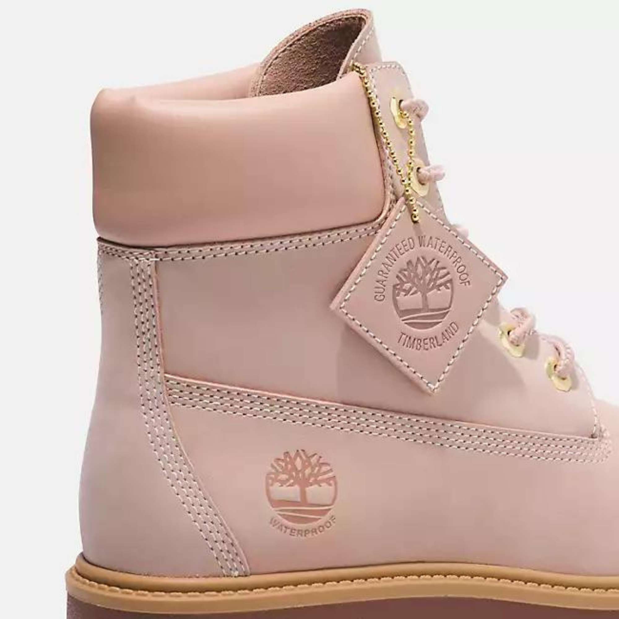 Timberland Women's Stone Street 6-Inch Waterproof Boot Pink