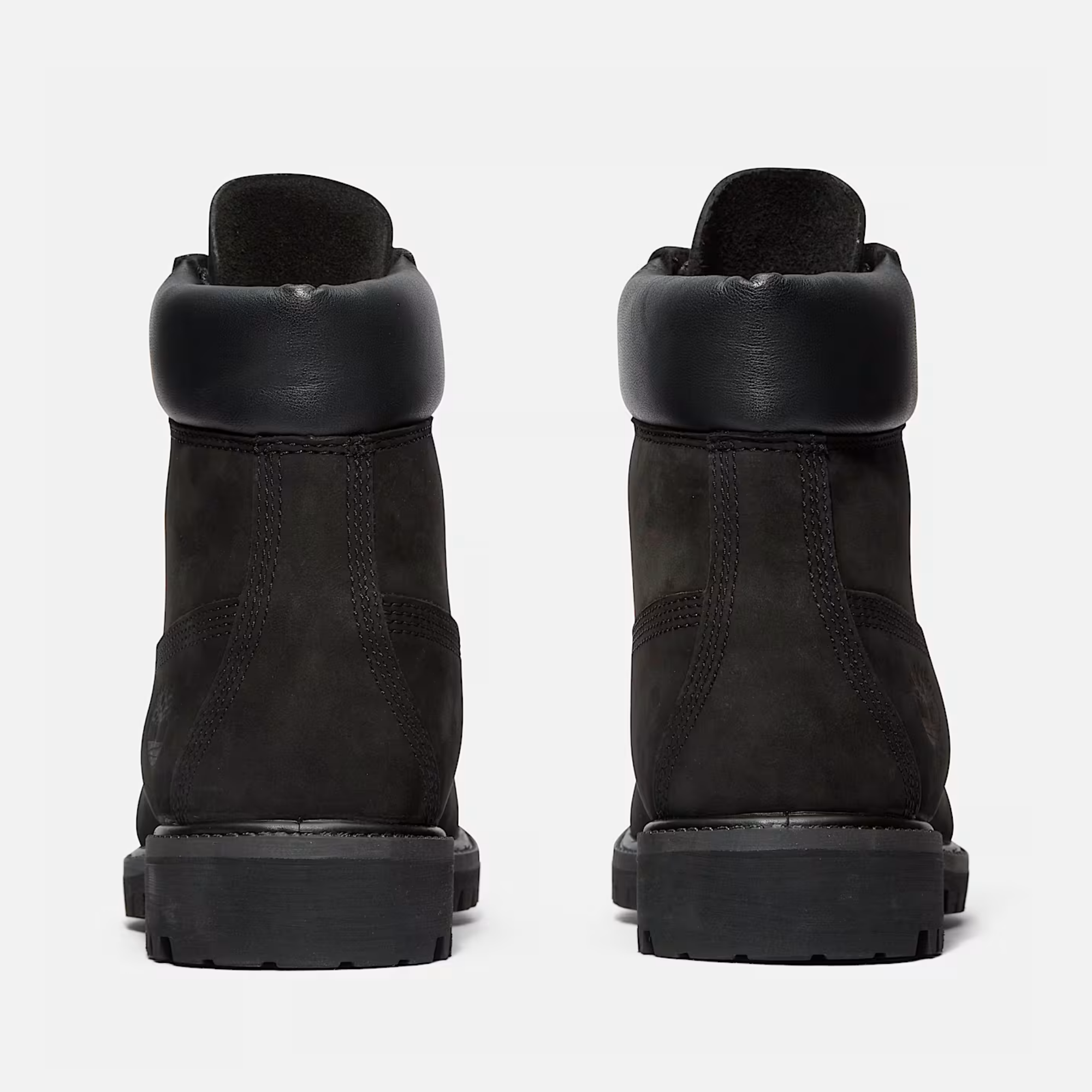 Timberland Premium 6-Inch Waterproof Black Nubuck Boots