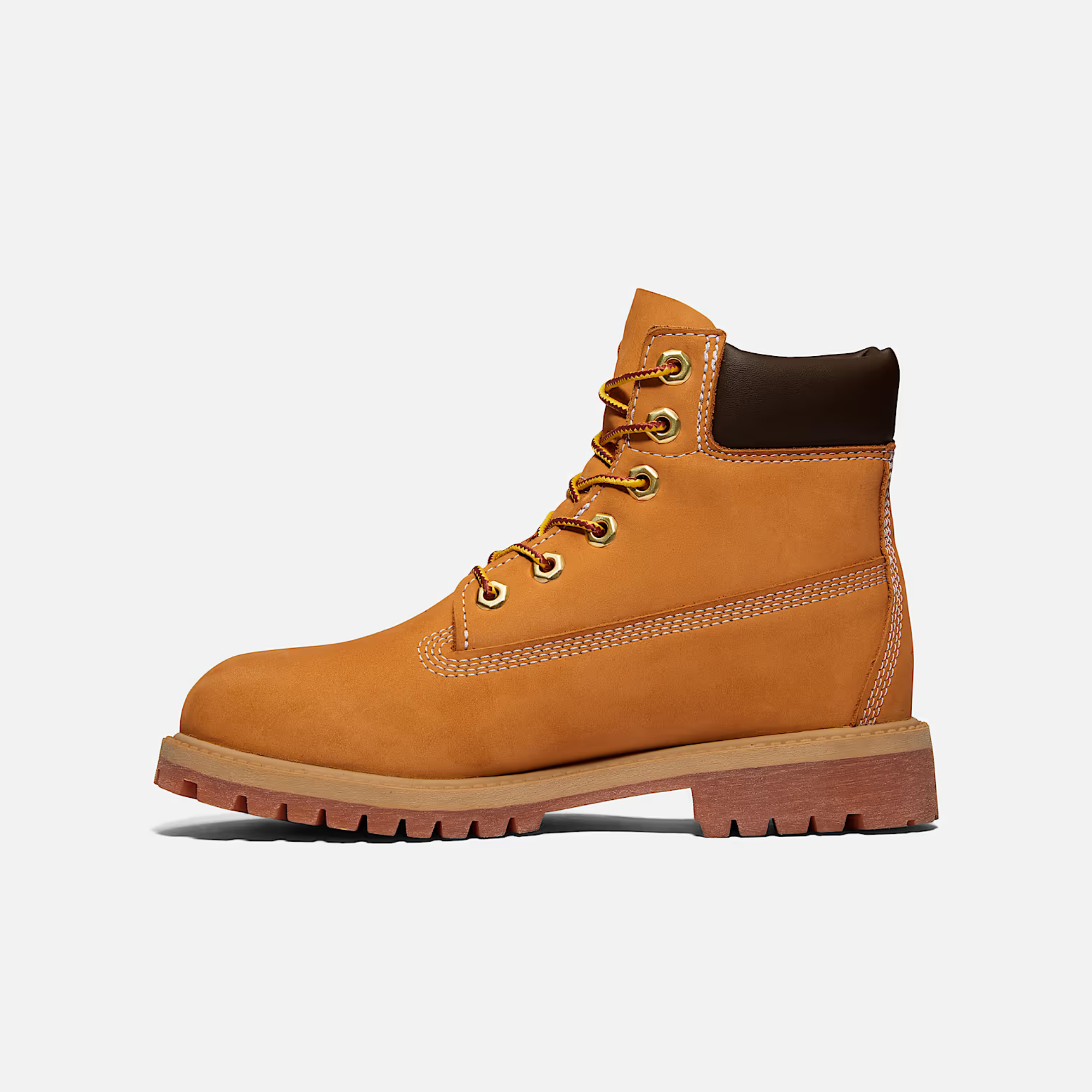 Timberland Big Kids' Premium 6-Inch Wheat Boots (GS)