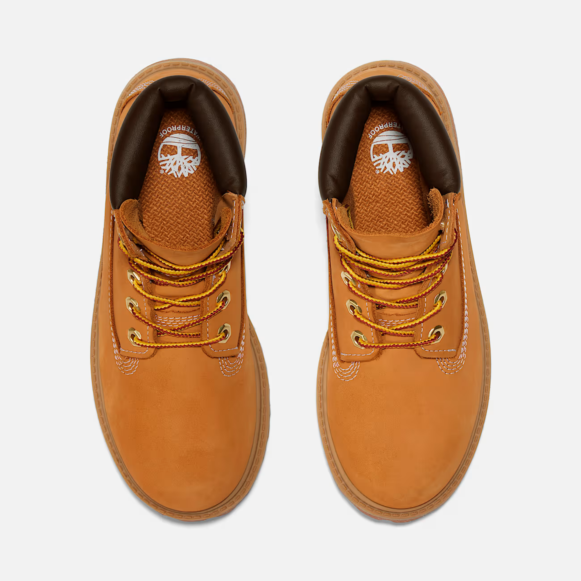 Timberland Big Kids' Premium 6-Inch Wheat Boots (GS)