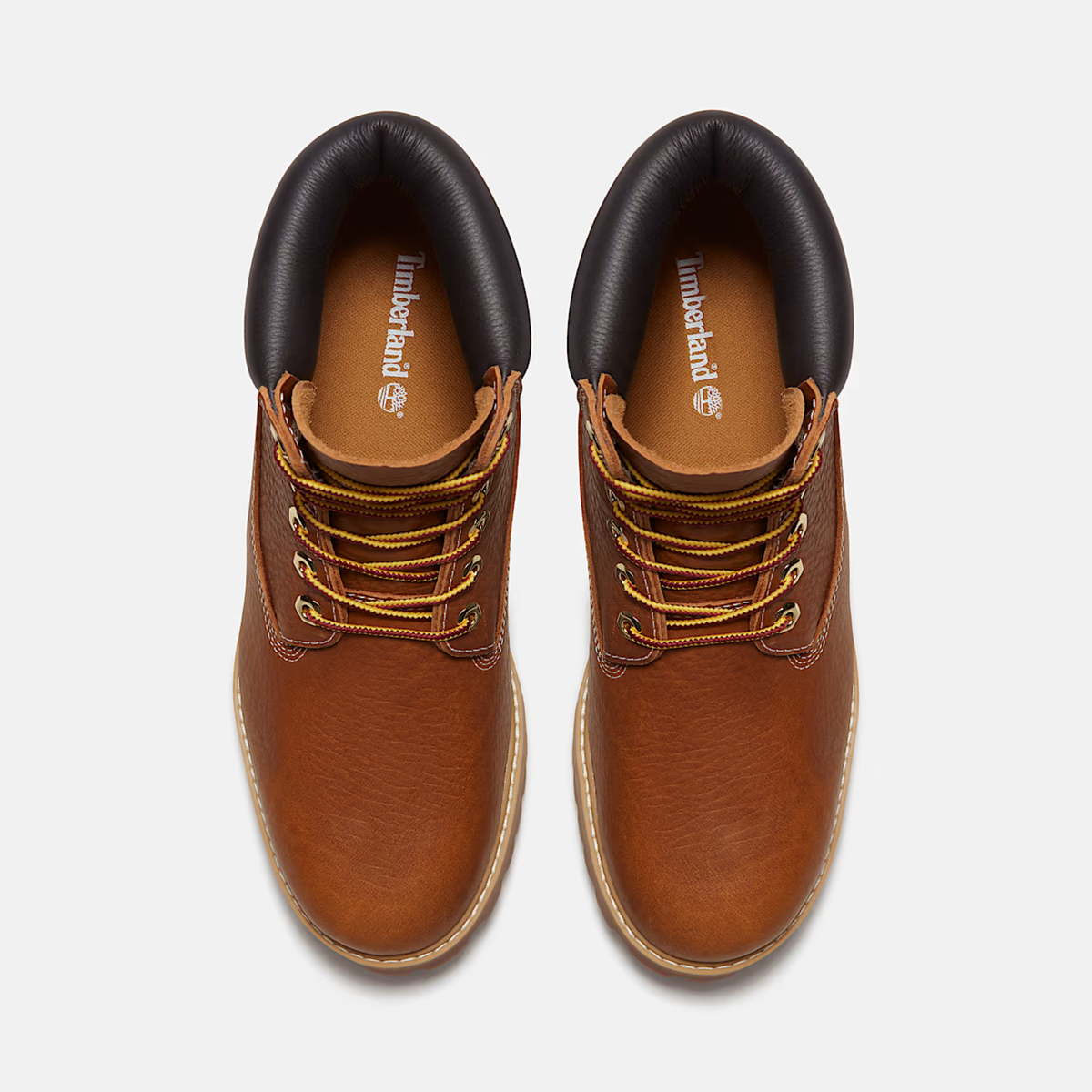 Timberland Heritage 6-Inch Stacked Full Grain Wheat Boots
