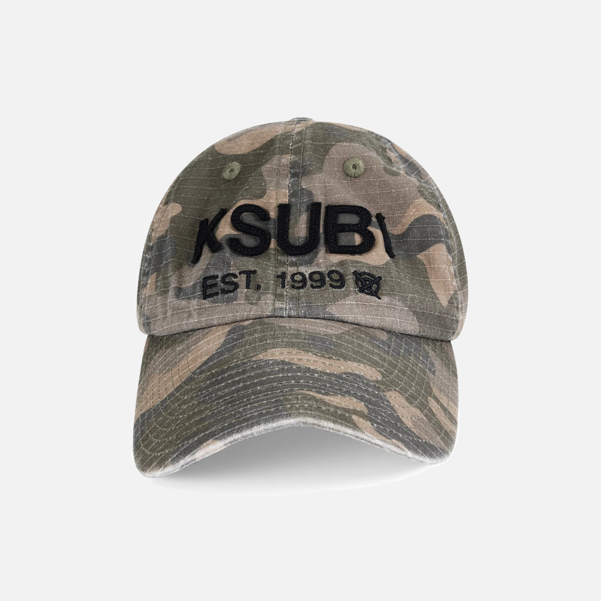 Ksubi Camo Rip Stop Hat – Puffer Reds