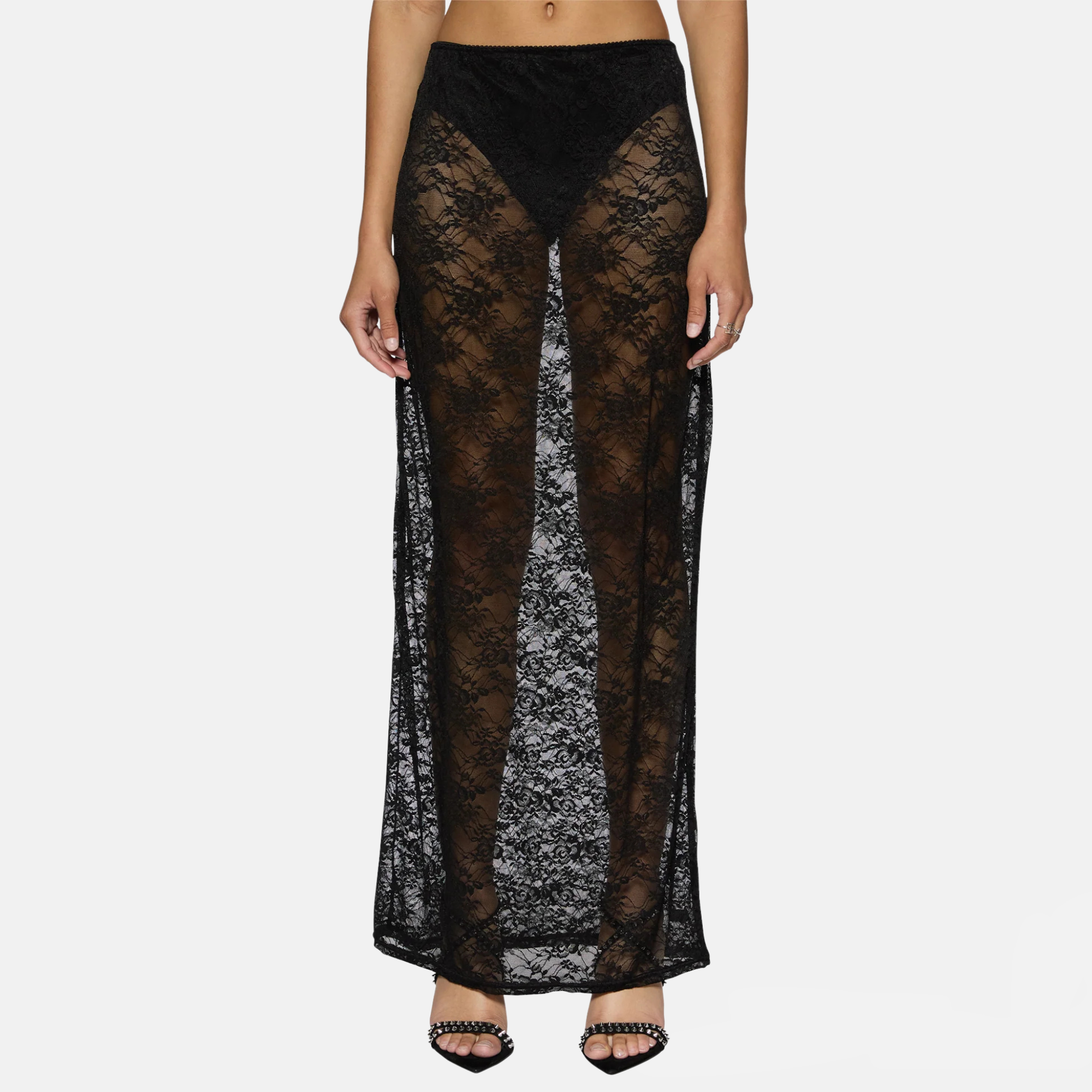 Ksubi Women's Veneda Slip Skirt Black Lace – Puffer Reds Ksubi Women's Veneda Slip Skirt Black Lace – Puffer Reds