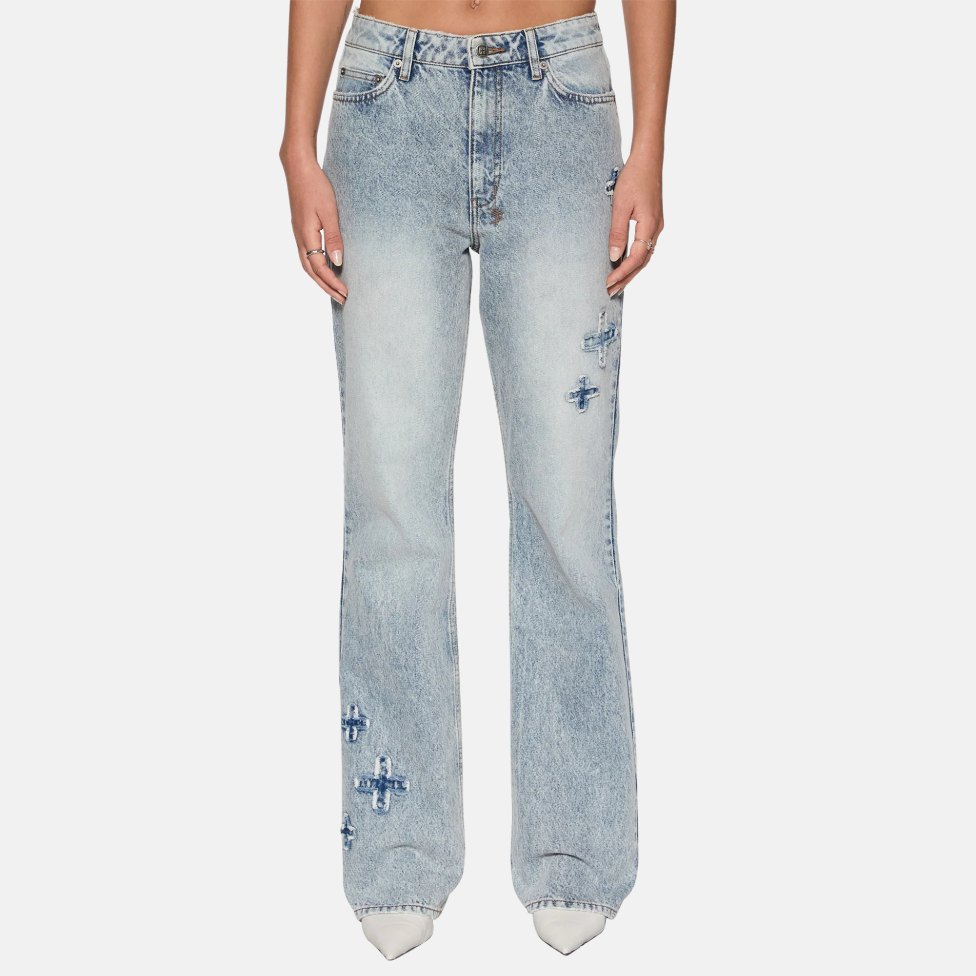 Ksubi Women's Soho Slouch Klassic Kraftwerk Jeans – Puffer Reds Ksubi Women's Soho Slouch Klassic Kraftwerk Jeans – Puffer Reds