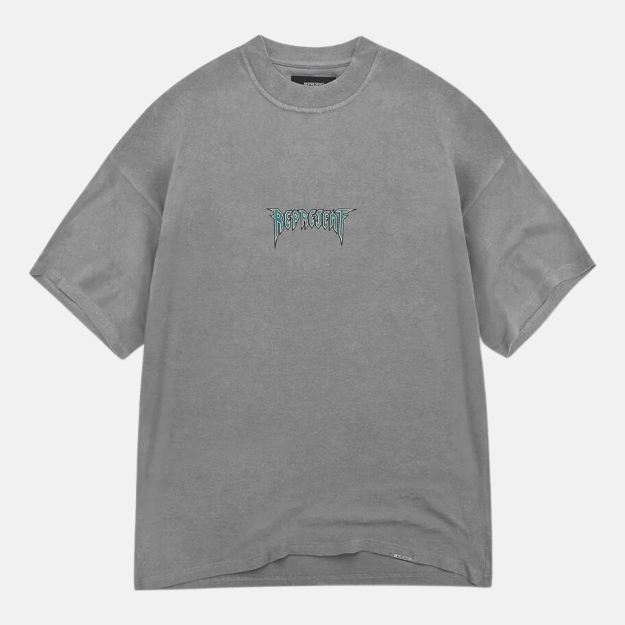 Represent 'Rock Logo' Ultimate Grey T-Shirt