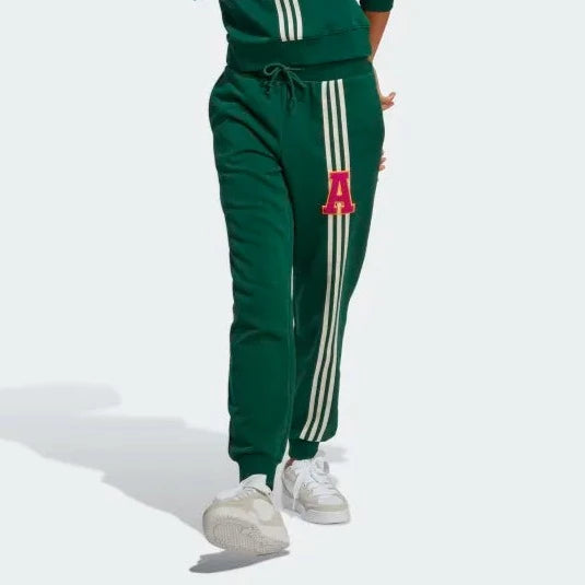 Adidas originals 3 discount stripe velvet joggers