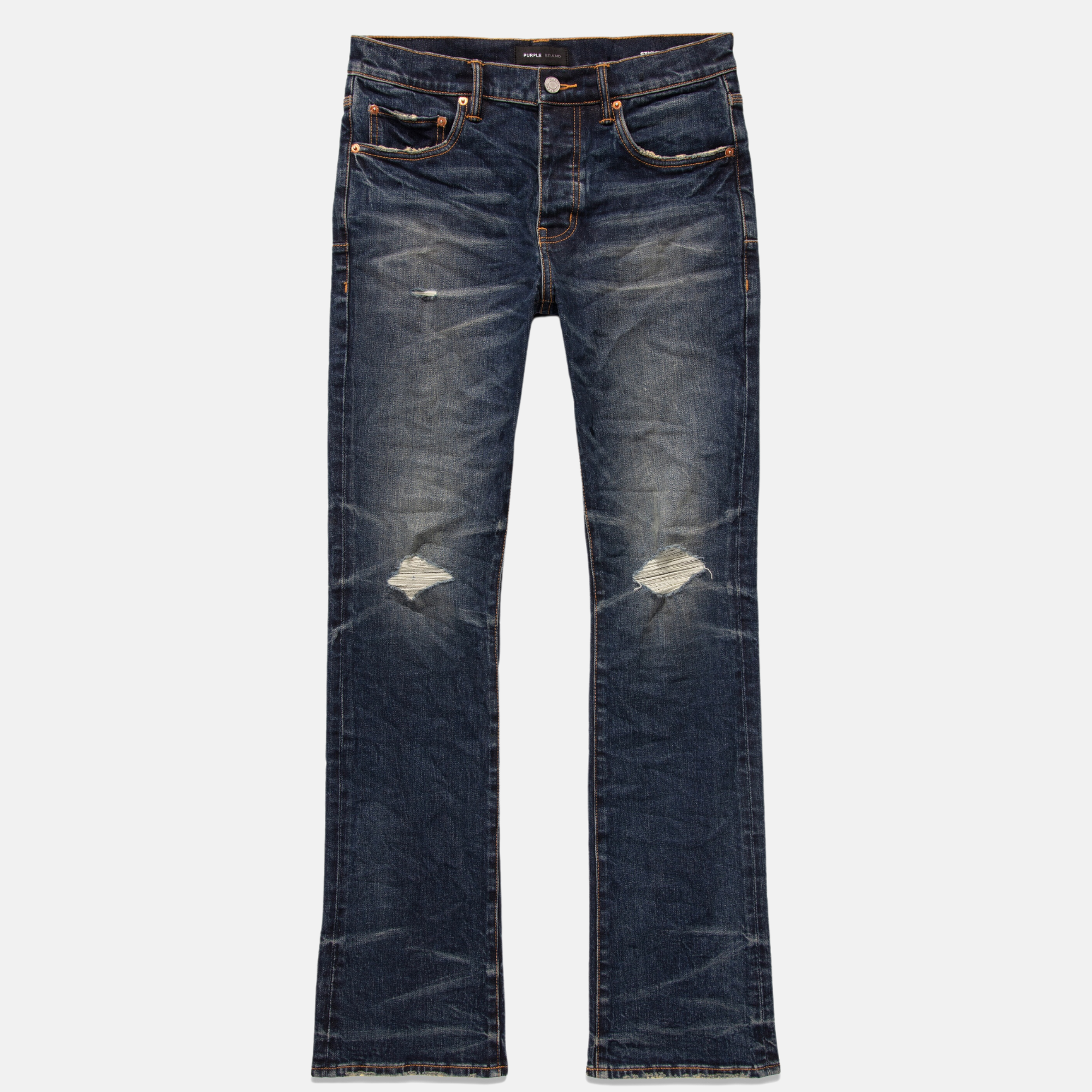 Purple Brand Vintage Dark Indigo Aged Jeans