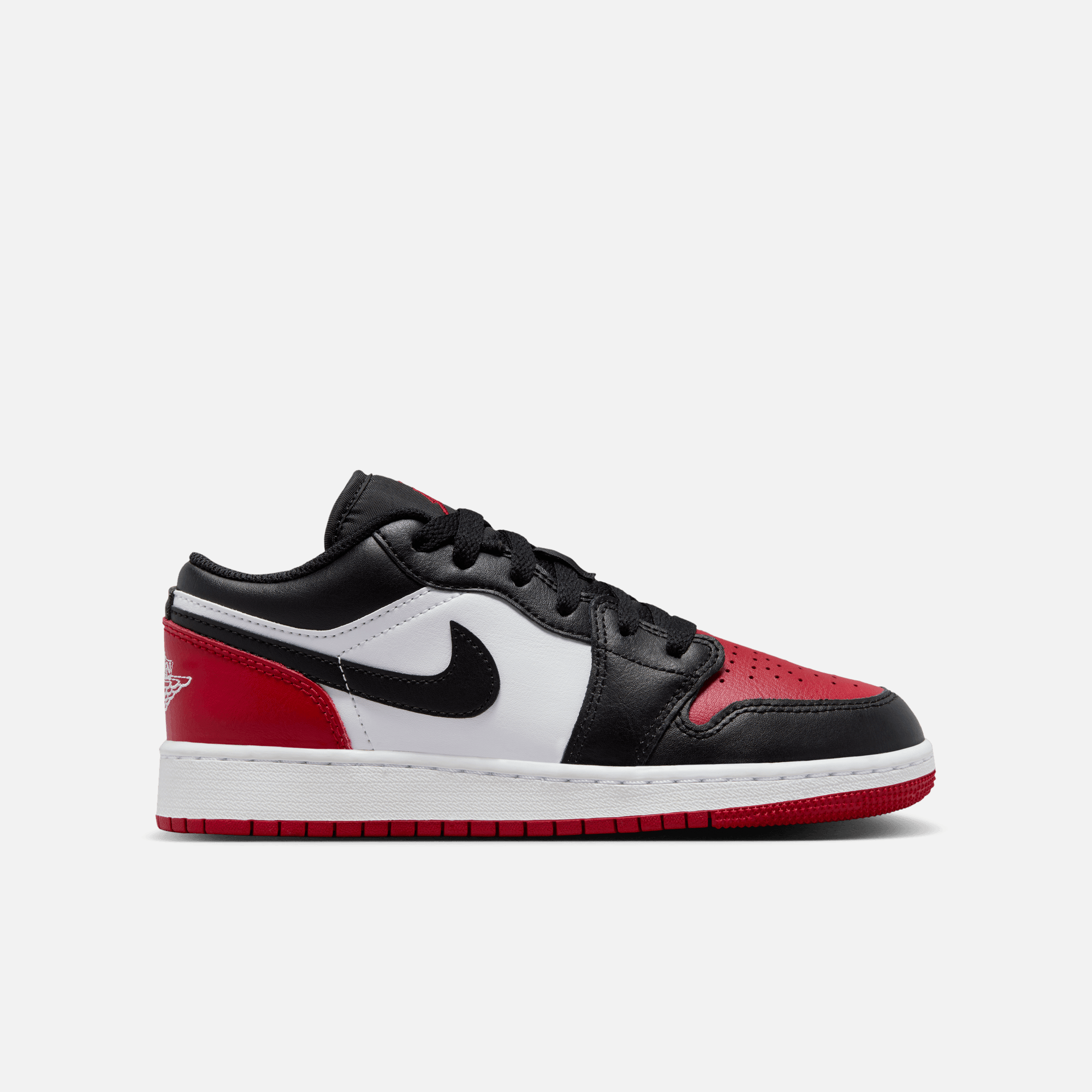 Aj1 low 2025 bred toe