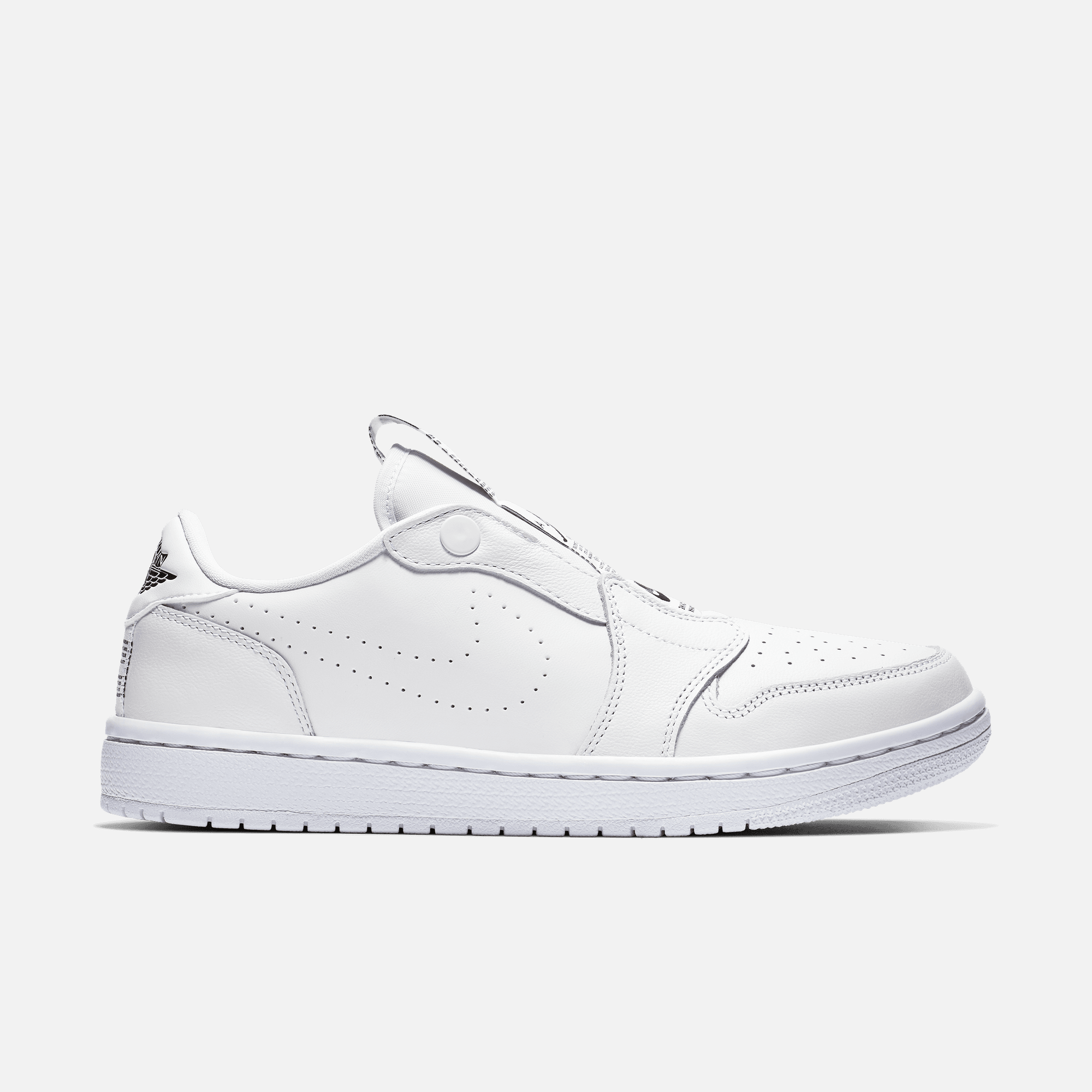 Nike air jordan 1 low slip white hot sale