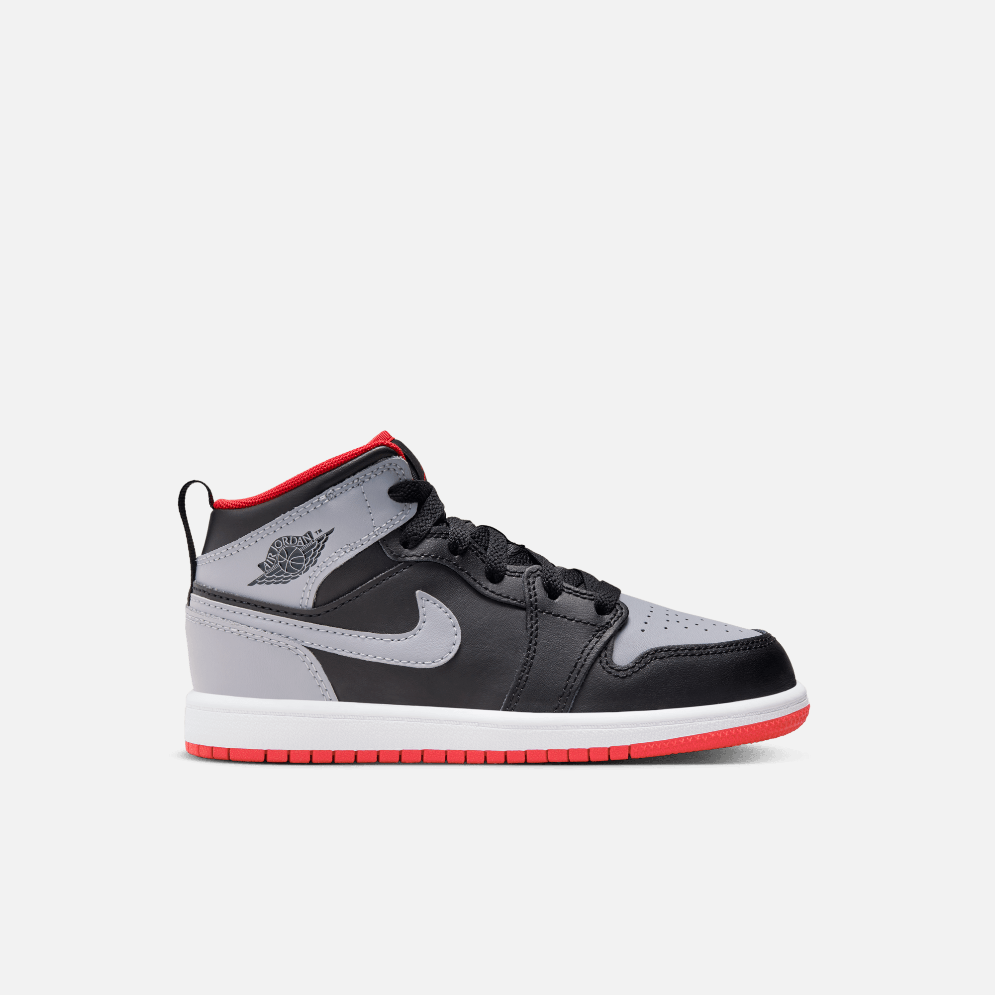 Air jordan 1 mid black cement deals