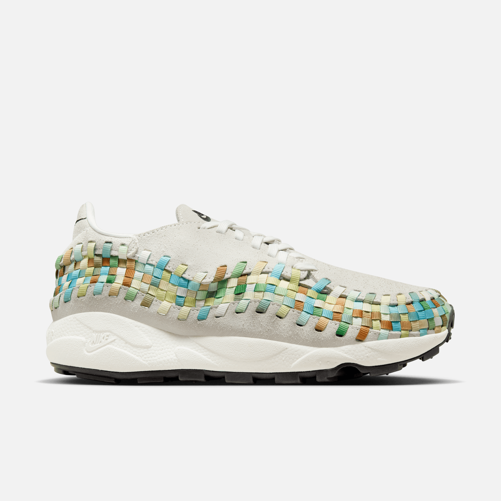 Nike Women's Air Footscape Woven Rainbow – Puffer Reds Nike Women's Air Footscape Woven Rainbow – Puffer Reds