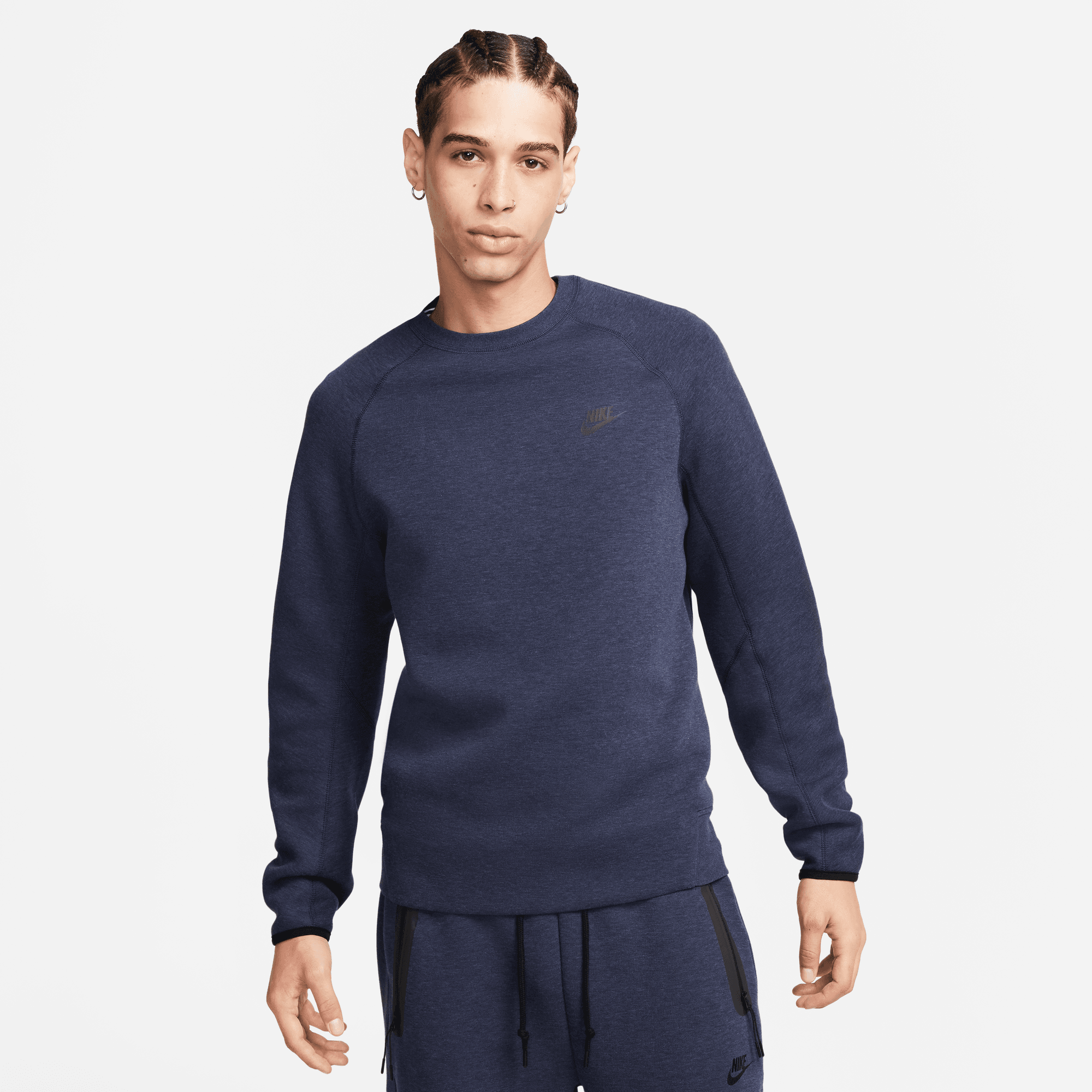 Blue nike sweatsuit sales