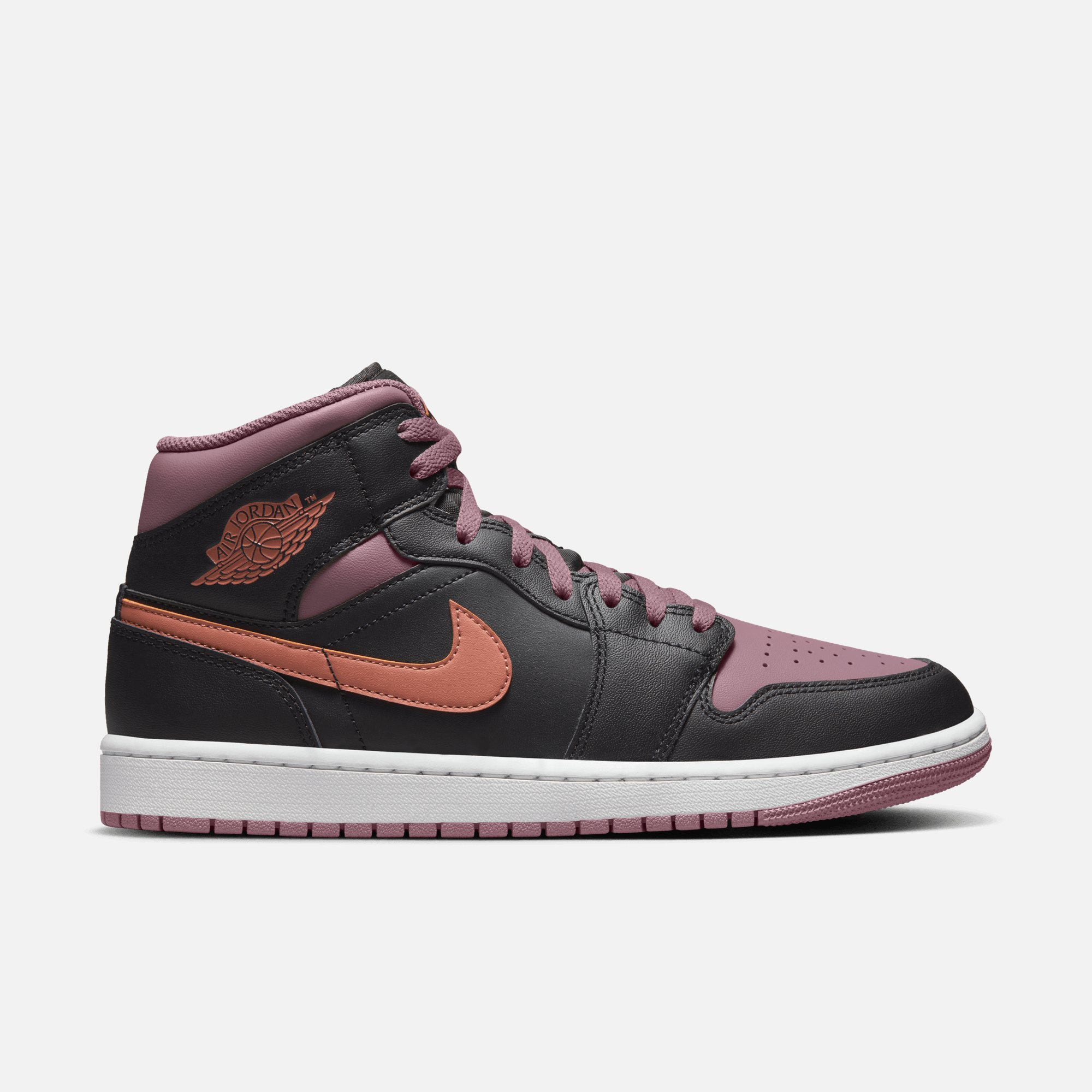 Air Jordan 1 Mid Sky J Mauve Sky J Orange