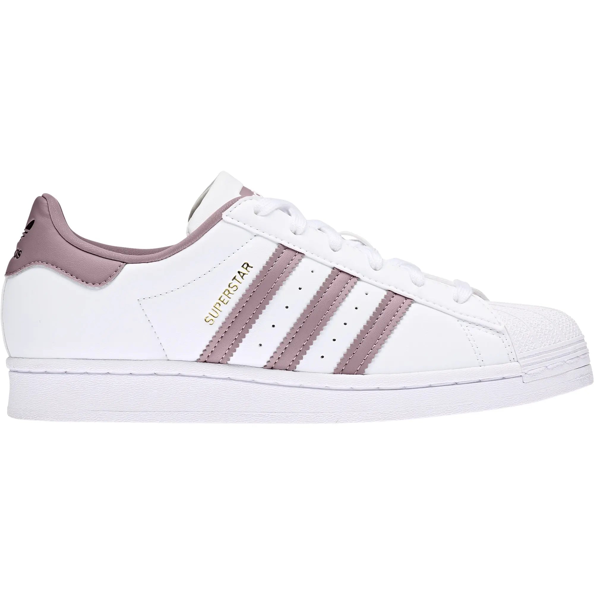 Adidas superstar white pink stripe Outlet