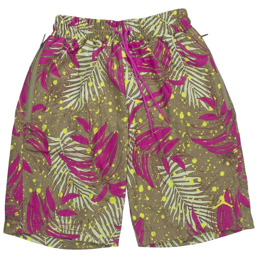 Air Jordan Jumpman Printed Knit Pink Shorts - Puffer Reds