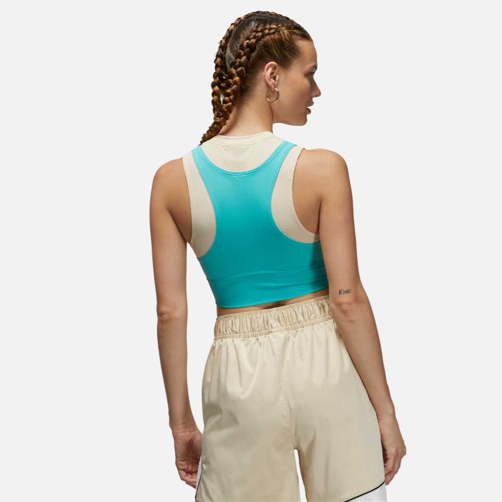 Air Jordan Women's Perforated Sports Bra Teal Air Jordan