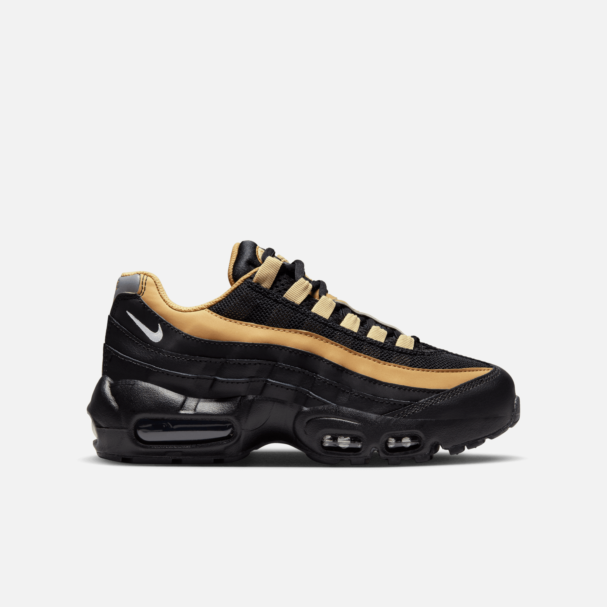 Nike Air Max 95 Recraft Black Elemental Gold GS