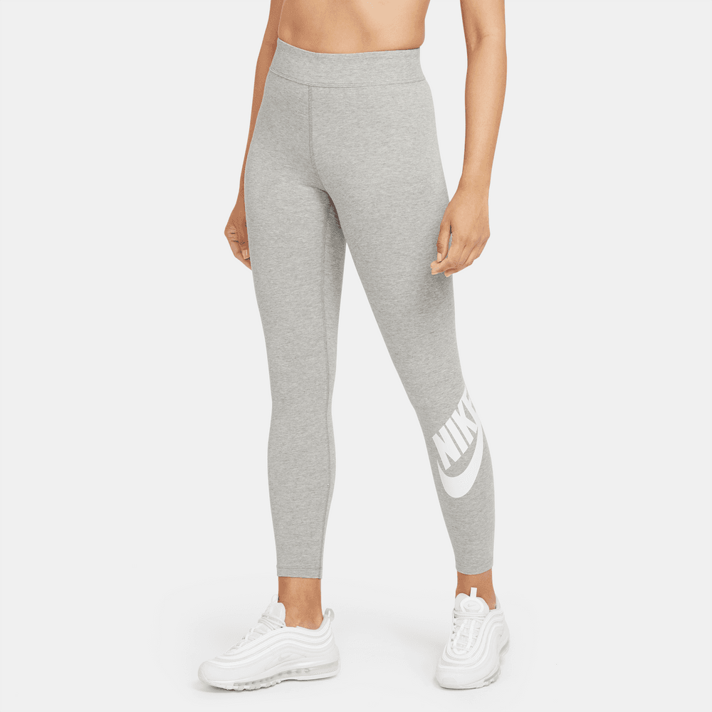 Ladies grey nike leggings best sale