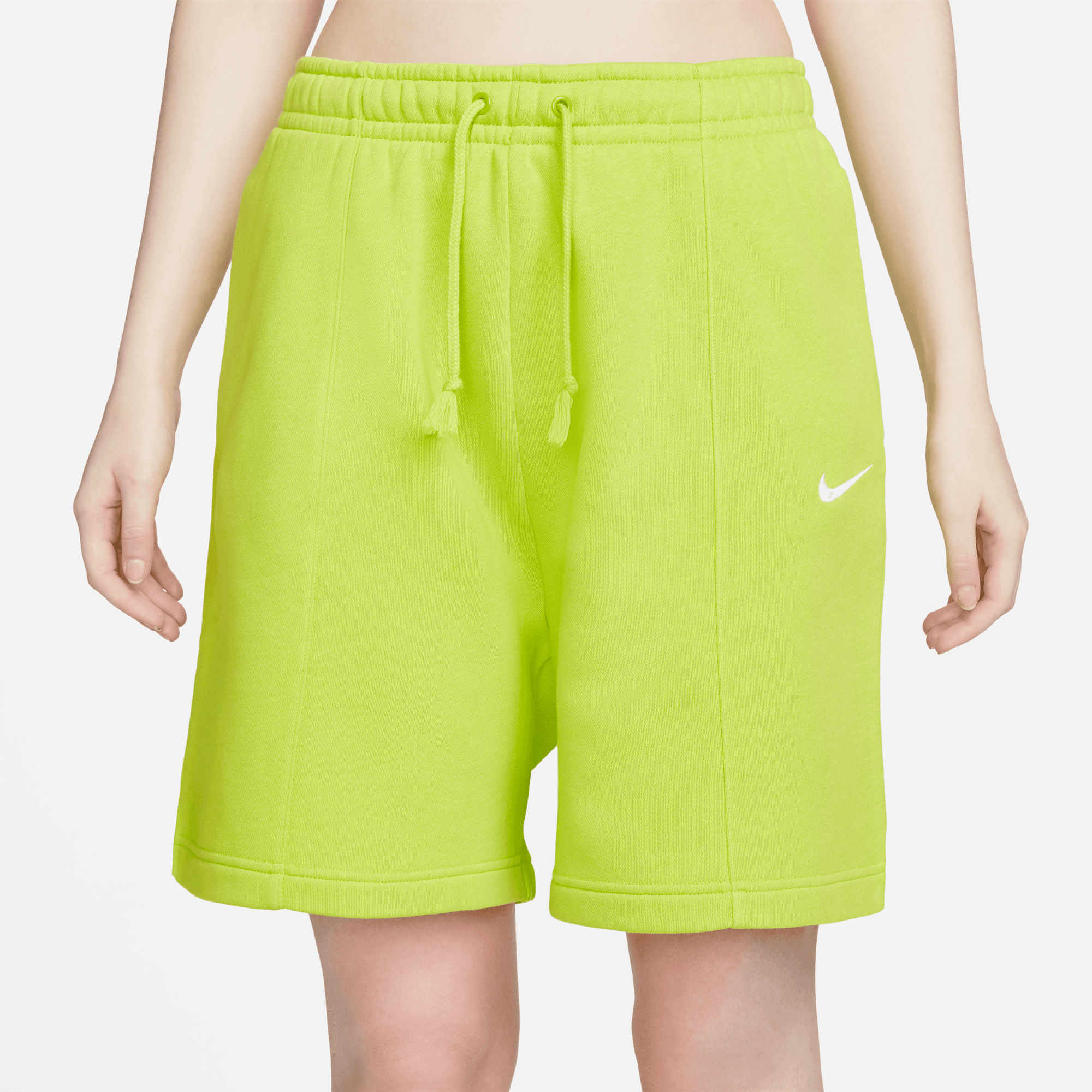Womens lime sales green nike shorts