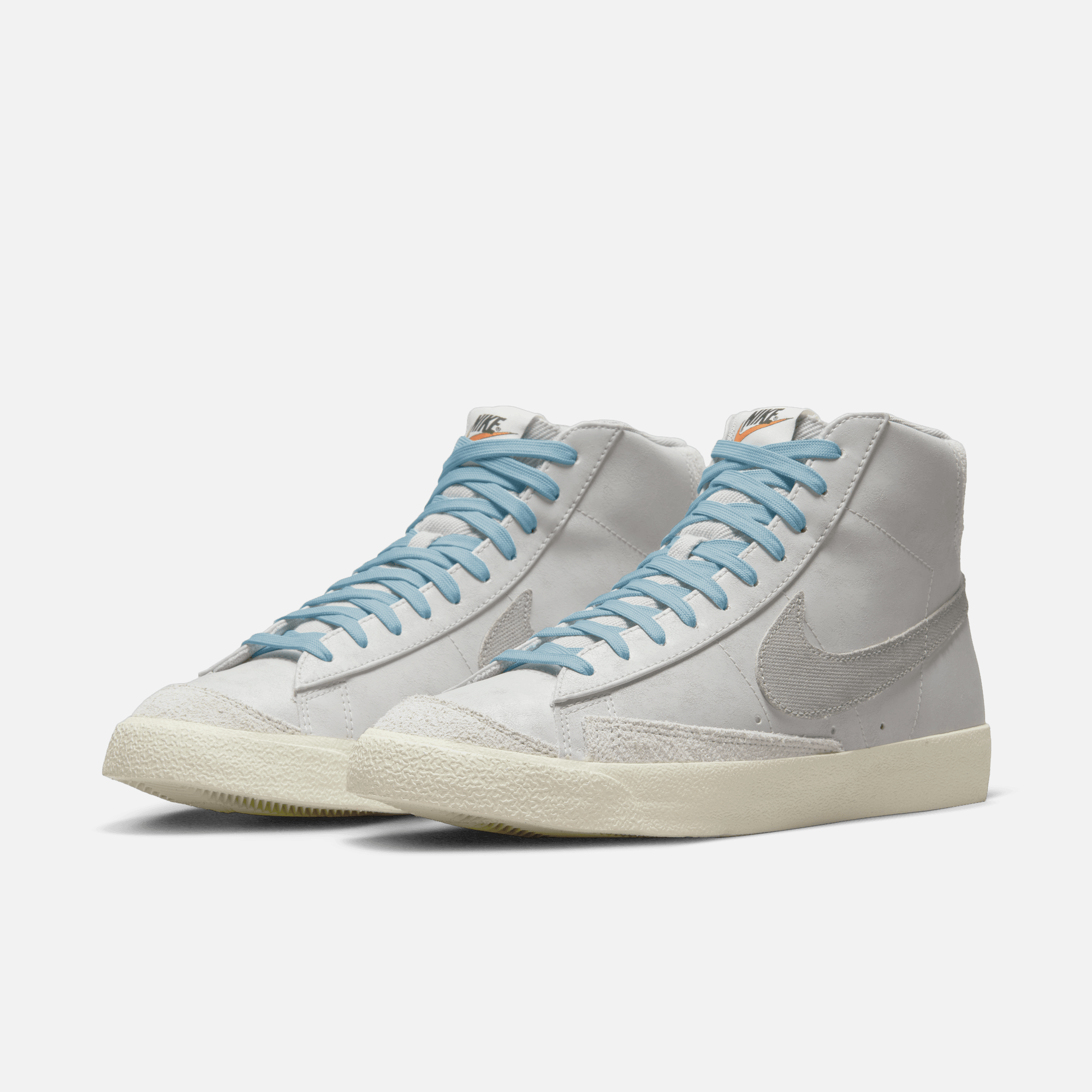 Nike Blazer Mid '77 PRM “Certified Fresh” Grey Fog - Puffer Reds