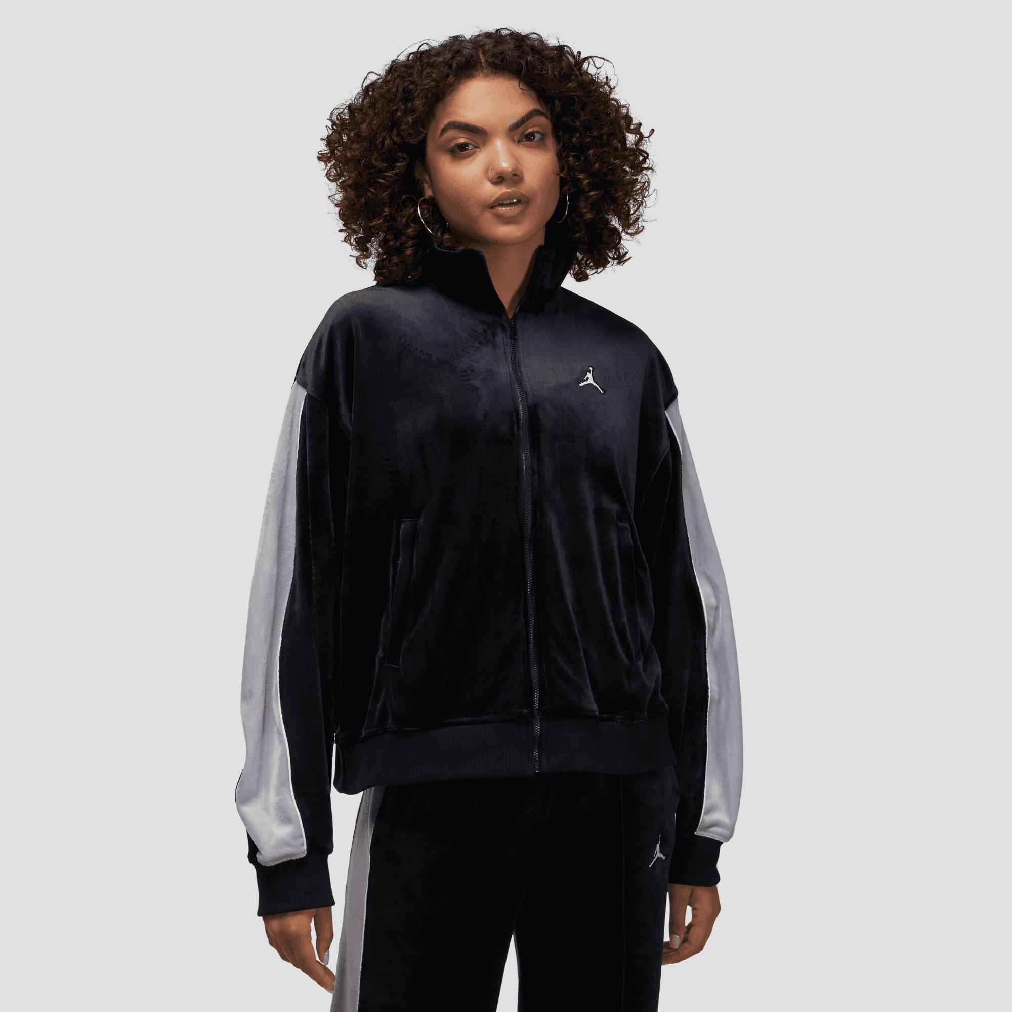 Air Jordan Flight Women's Black Velour Jacket – Sneaker1shopp
