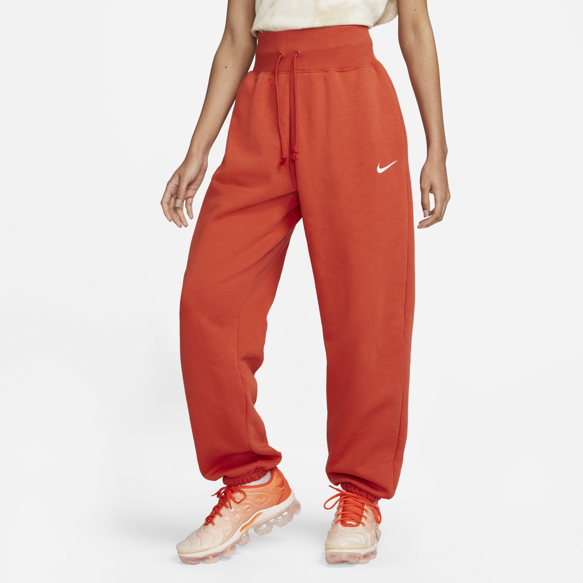 Nike Sportswear Women's Yellow Terry Wide Leg Pants – Puffer Reds