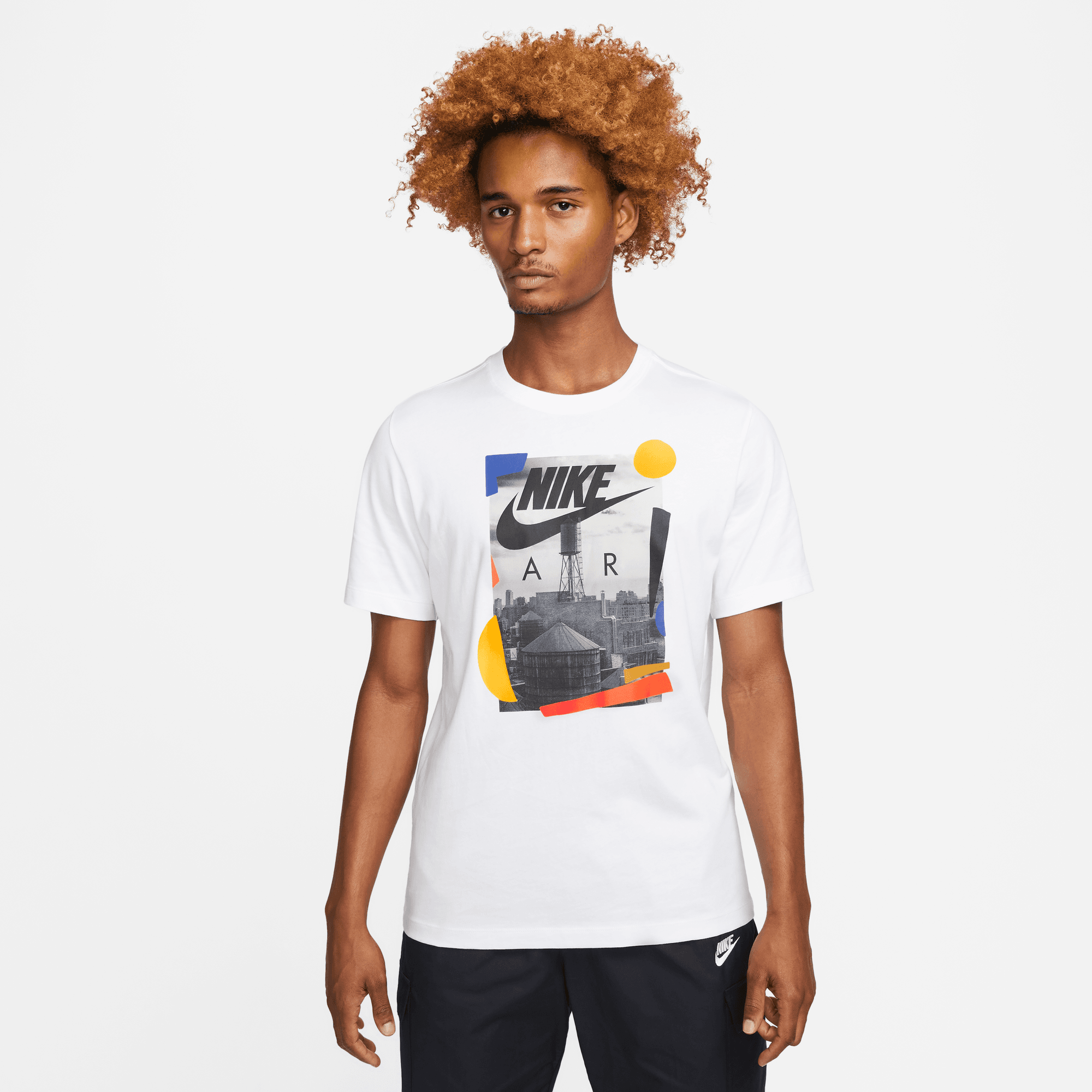 Nike Sportswear Skyline Graphic White T-Shirt