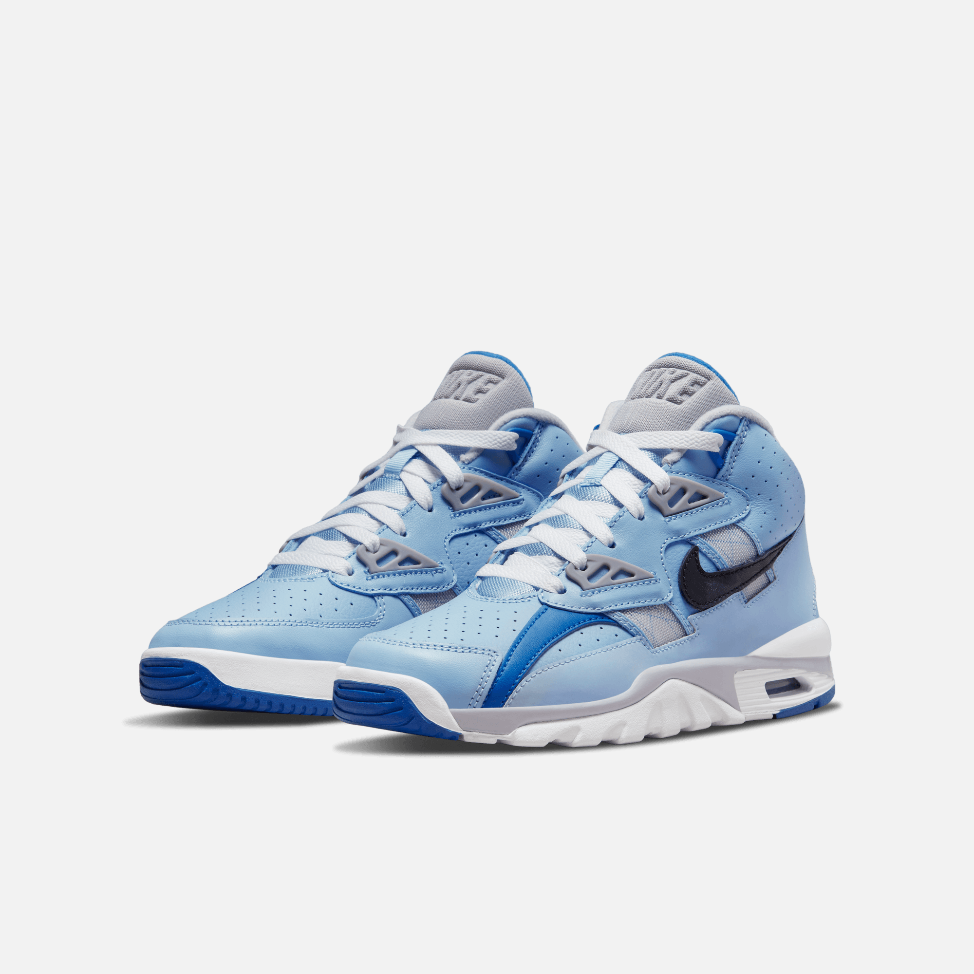 Nike Air Trainer SC GS Leche BLUE/BLACK-WHITE-WOLF Grey / 7Y / DX1786-400