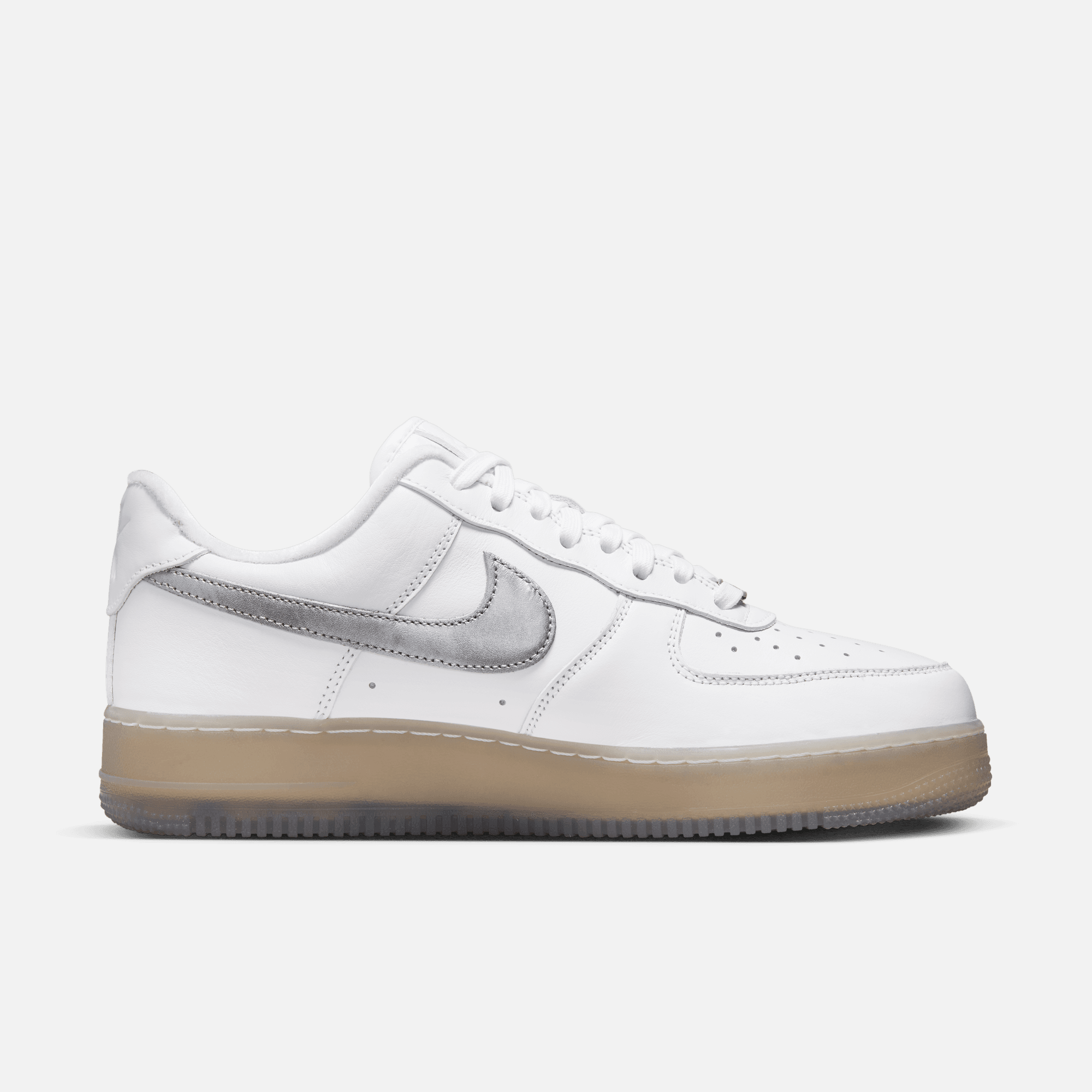 Nike Air Force 1 '07 Premium White Metallic Silver
