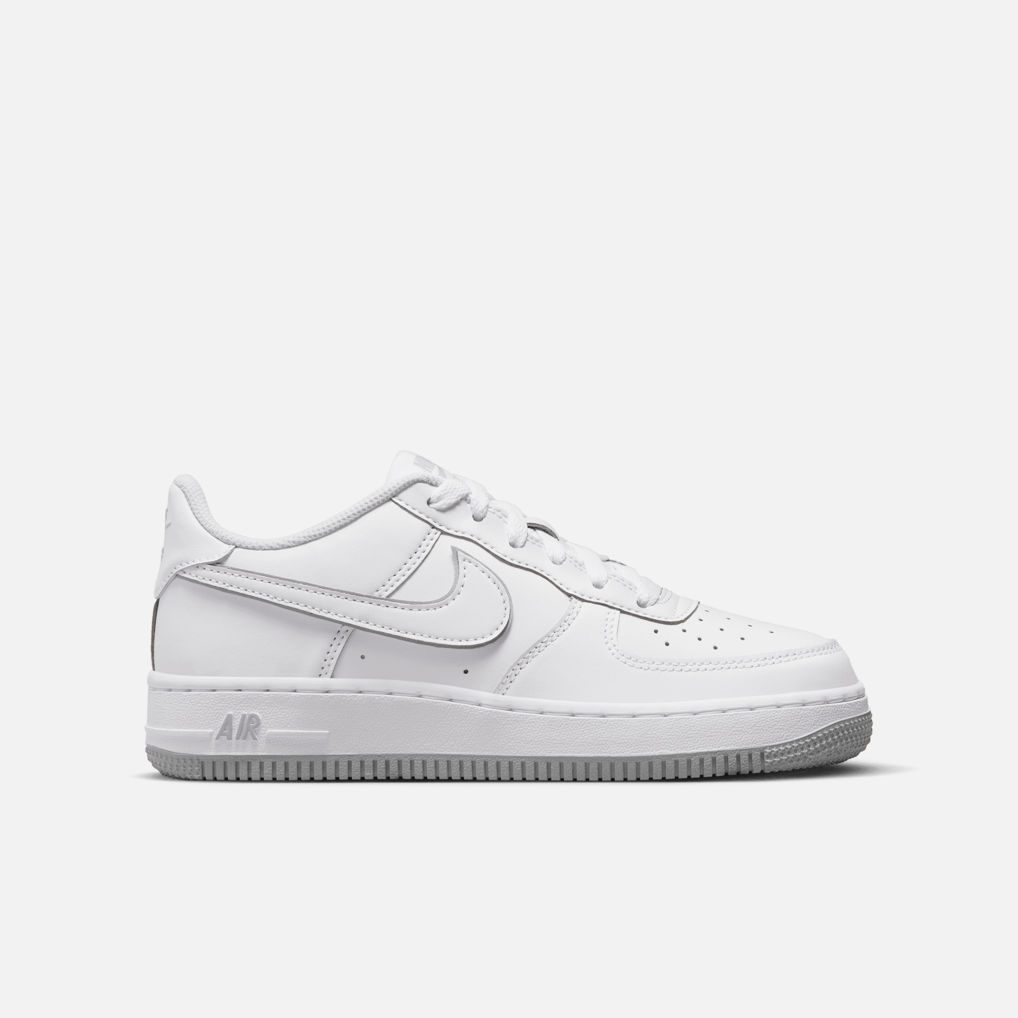 Nike air force 1 low shoe white/wolf grey/black hot sale